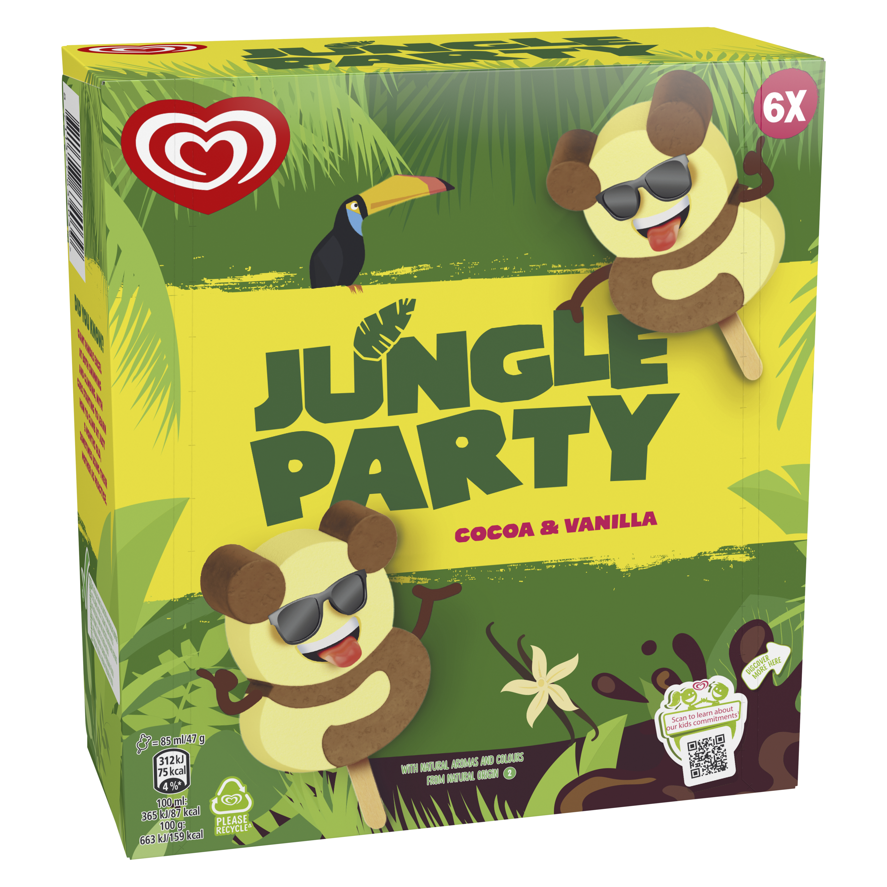 Jungle Party 6x85 ml