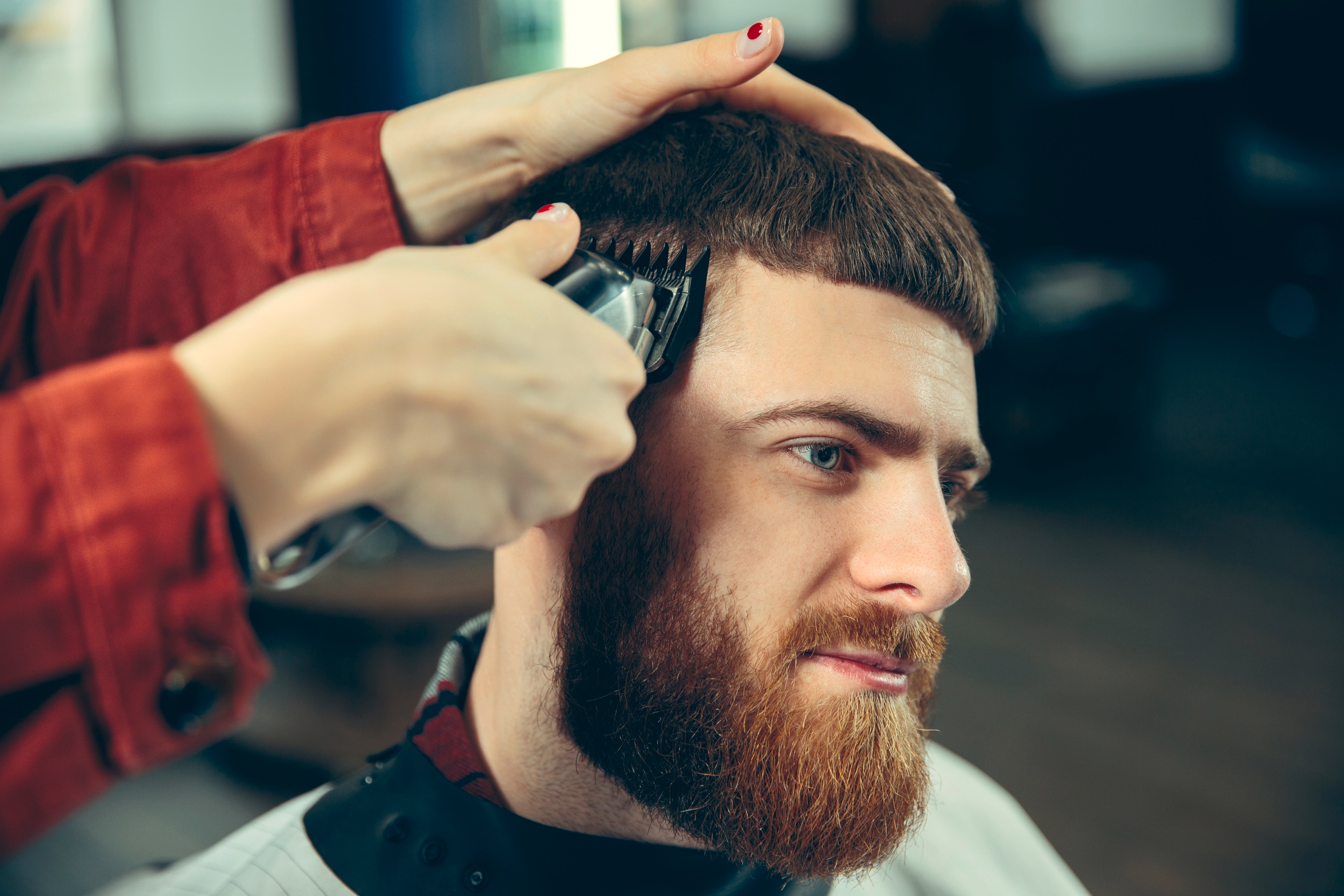 Medium Fade with Fringe