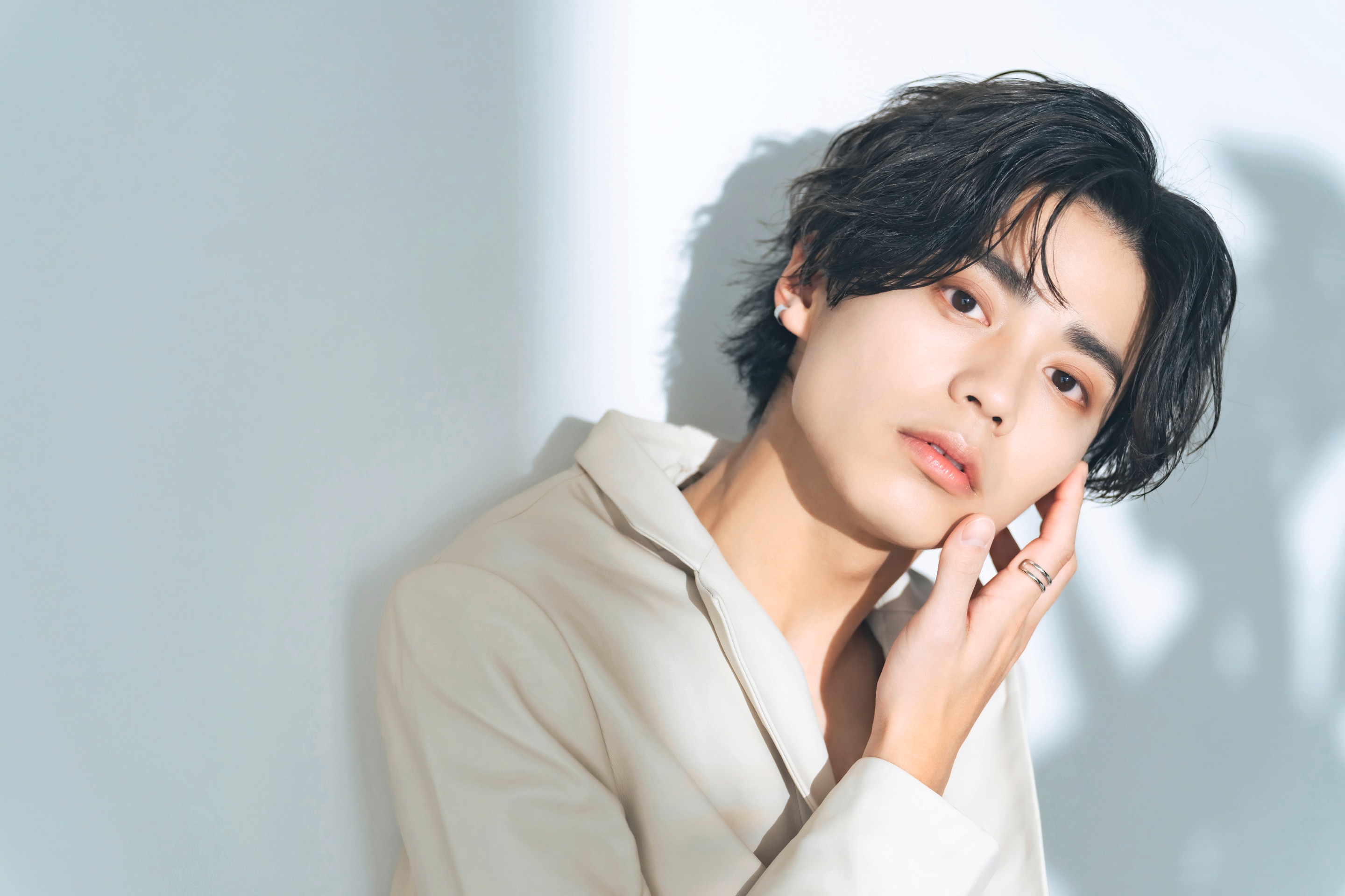 The Middle Part with Hair Pomade