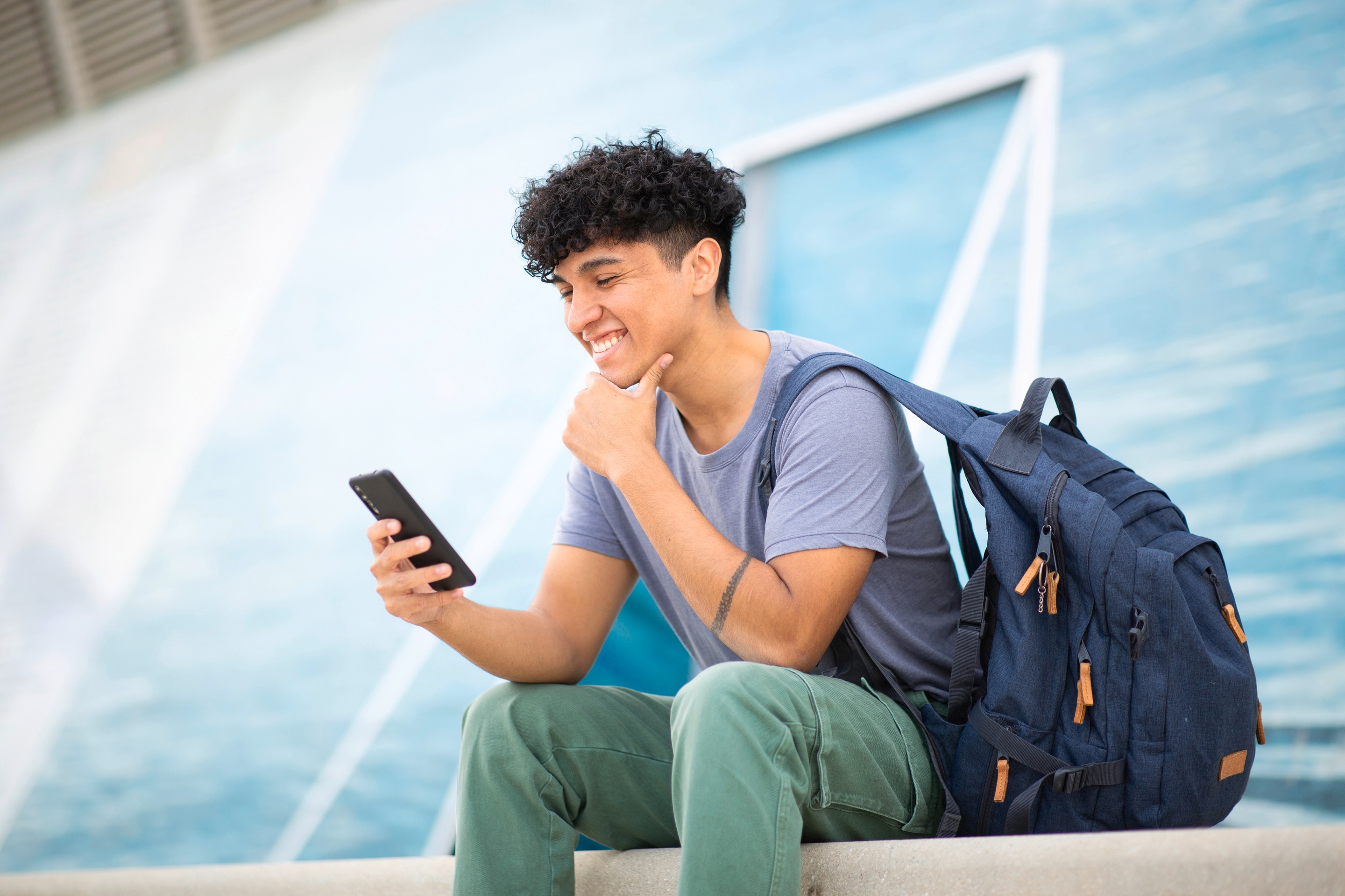 The Curly Hair Quiff