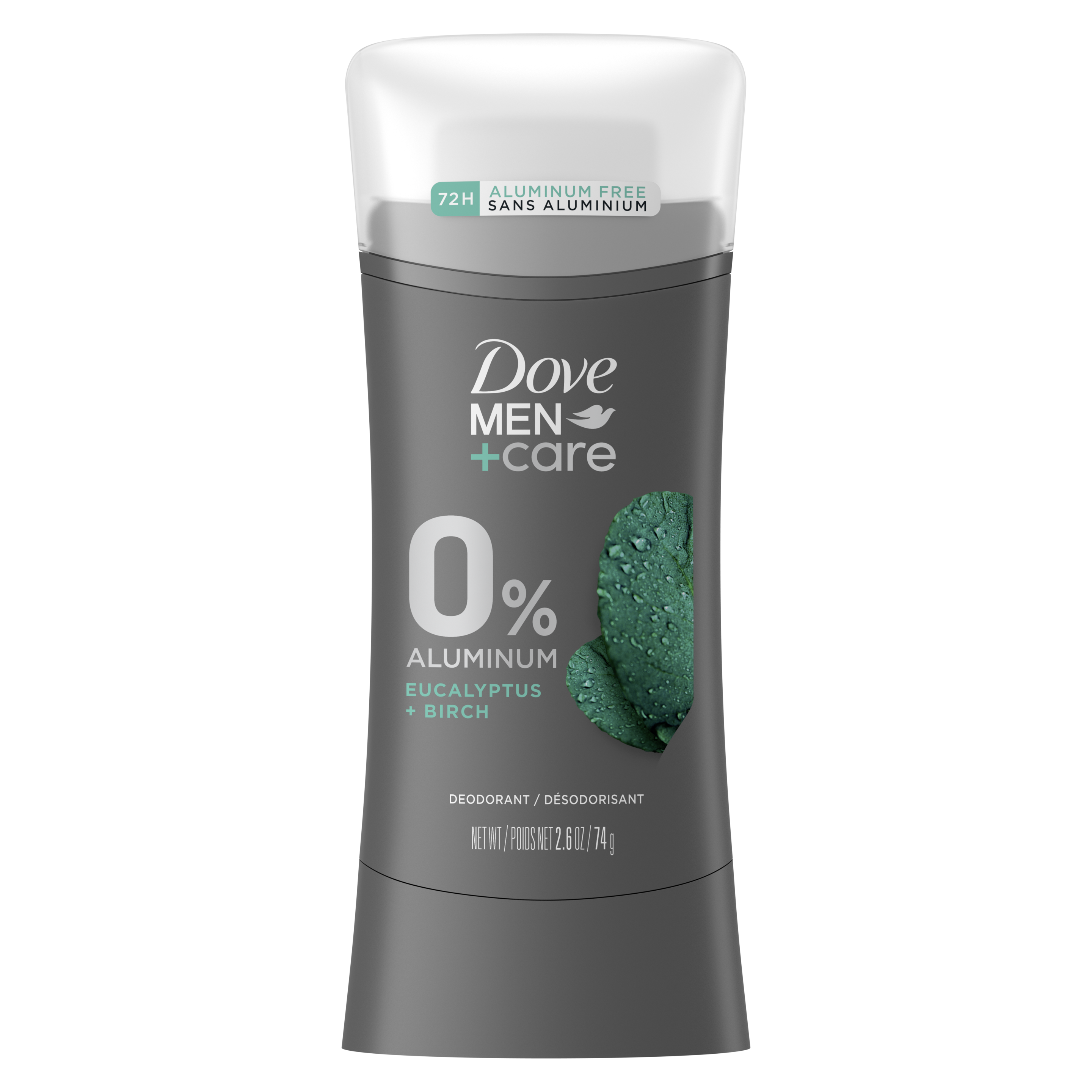 Dove Men+Care Eucalyptus + Birch 48h Deodorant 2.6oz vuelta