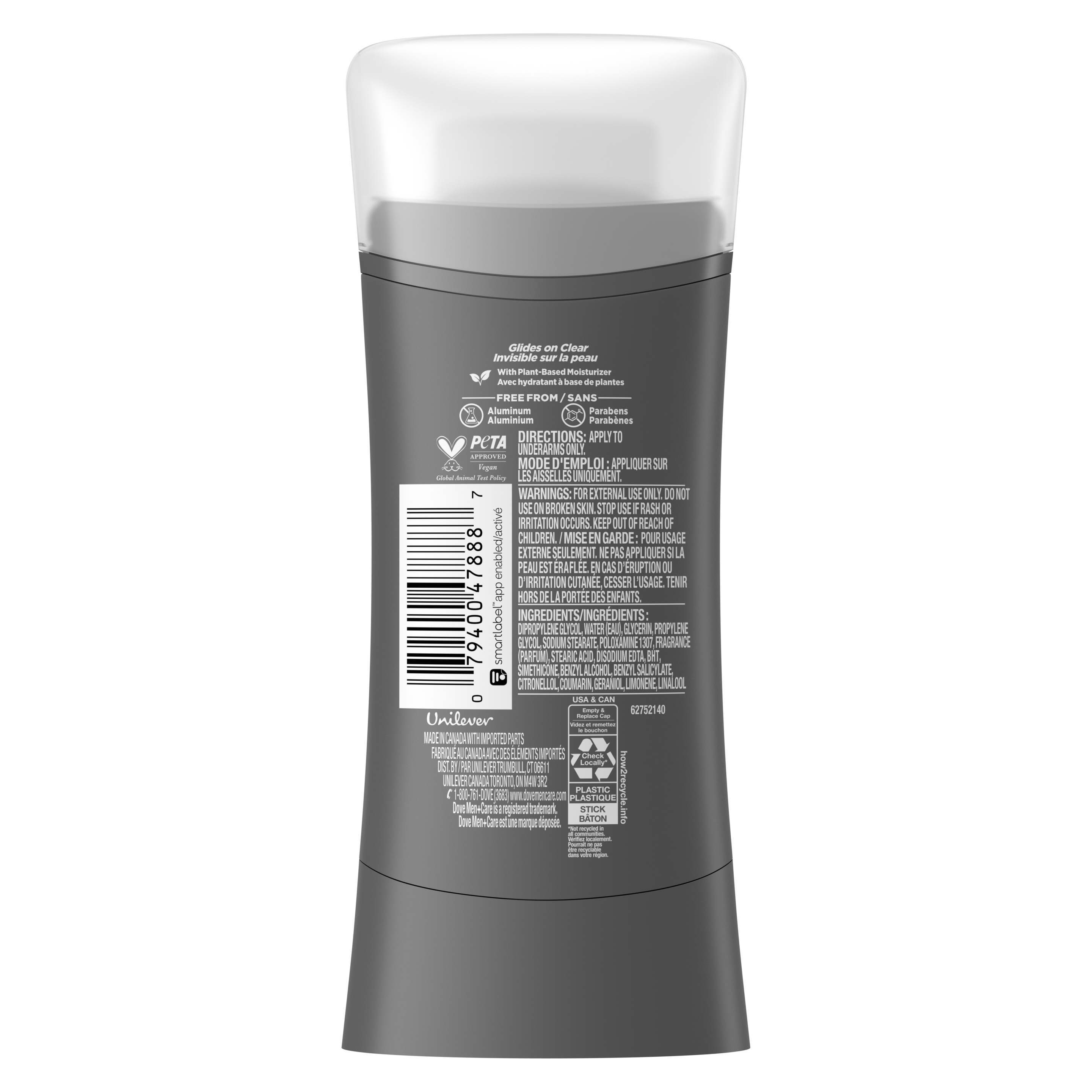 Men+Care Eucalyptus + Birch 48h Deodorant Stick