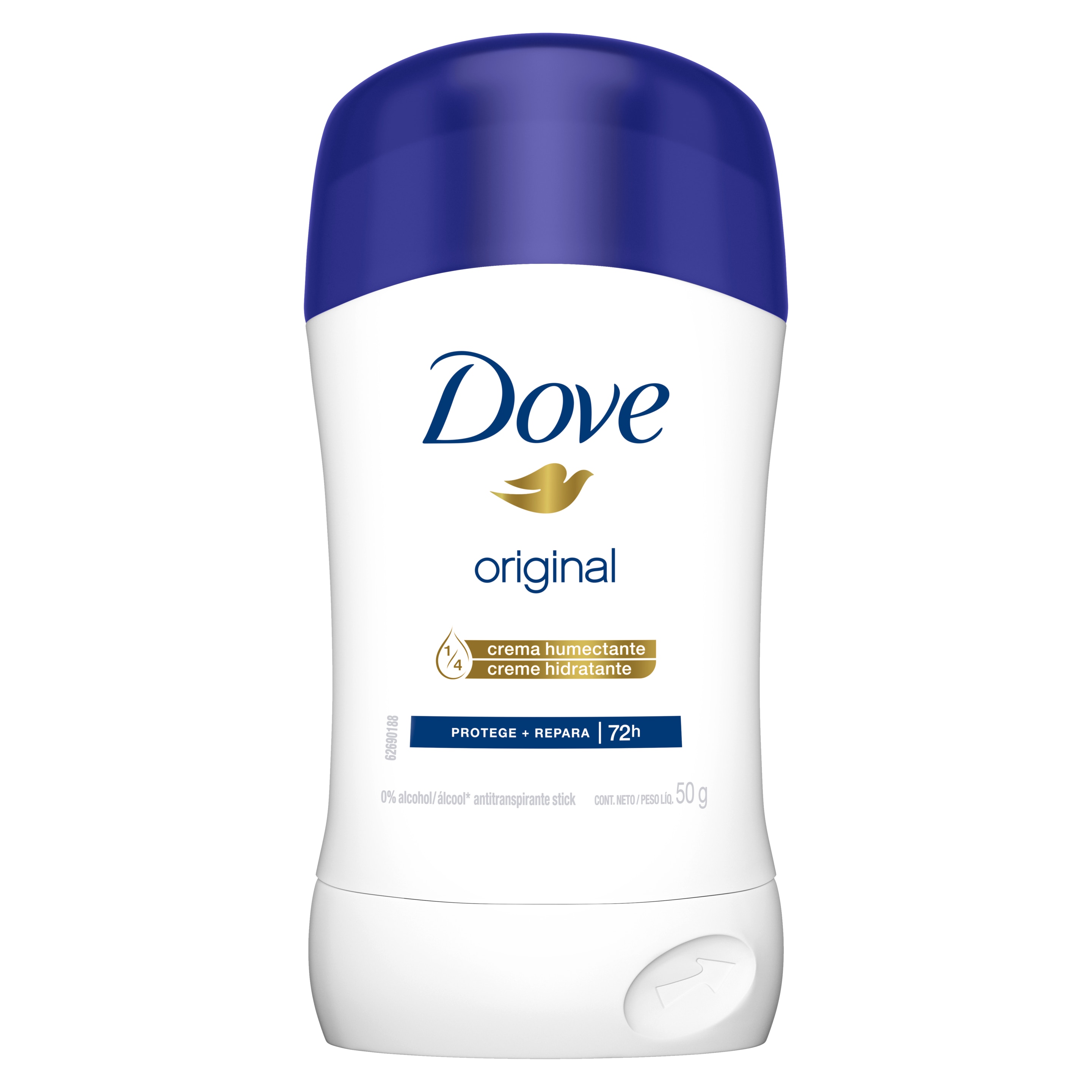 Envase Dove Antitranspirante en barra Original 50g
