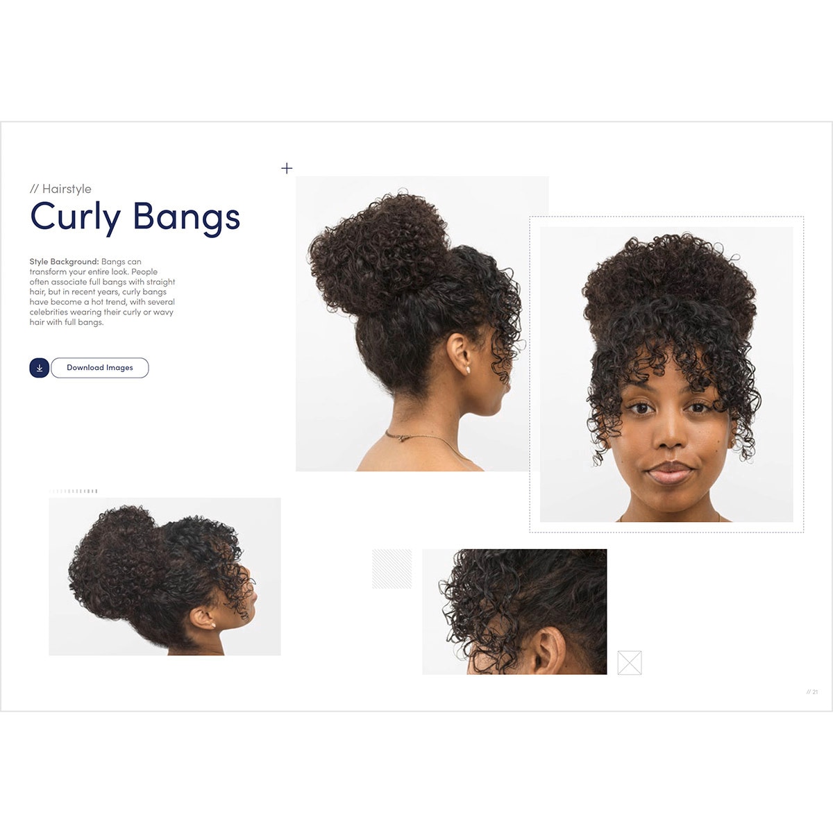 Detailed references of Black hair textures and protective styles