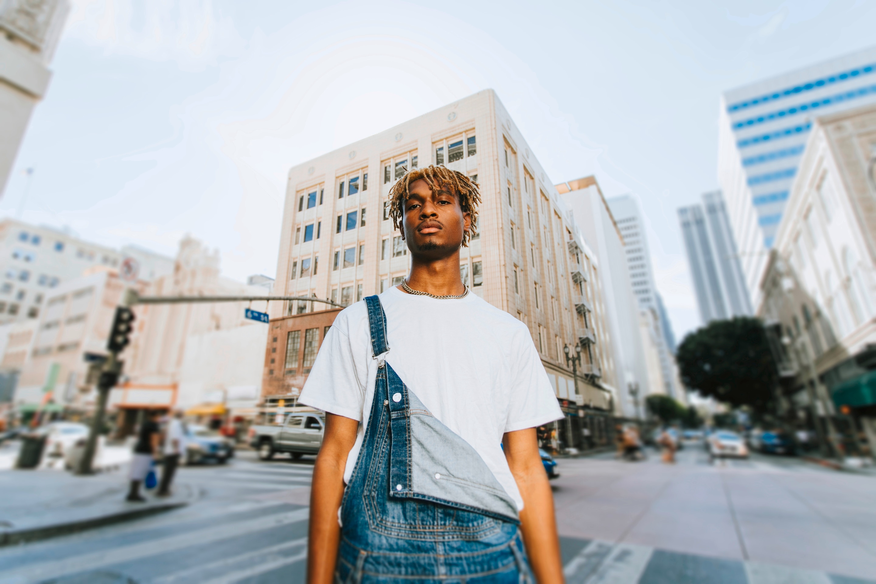 The Middle Part with Dreads