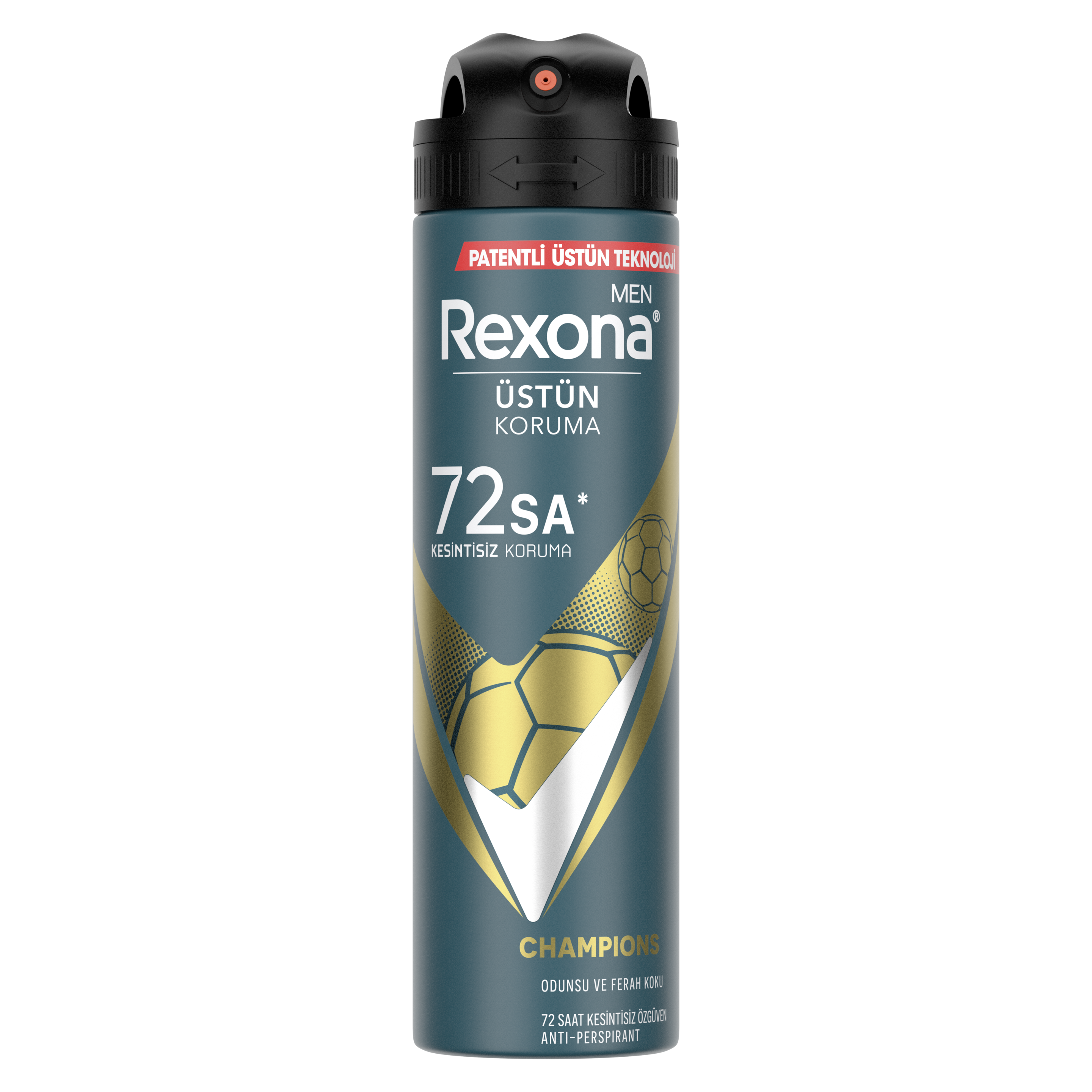 Rexona Men Champions Antiperspirant Erkek Sprey Deodorat 150 ML
