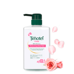 Timotei 產品系列 - 玫瑰植萃保濕沐浴露