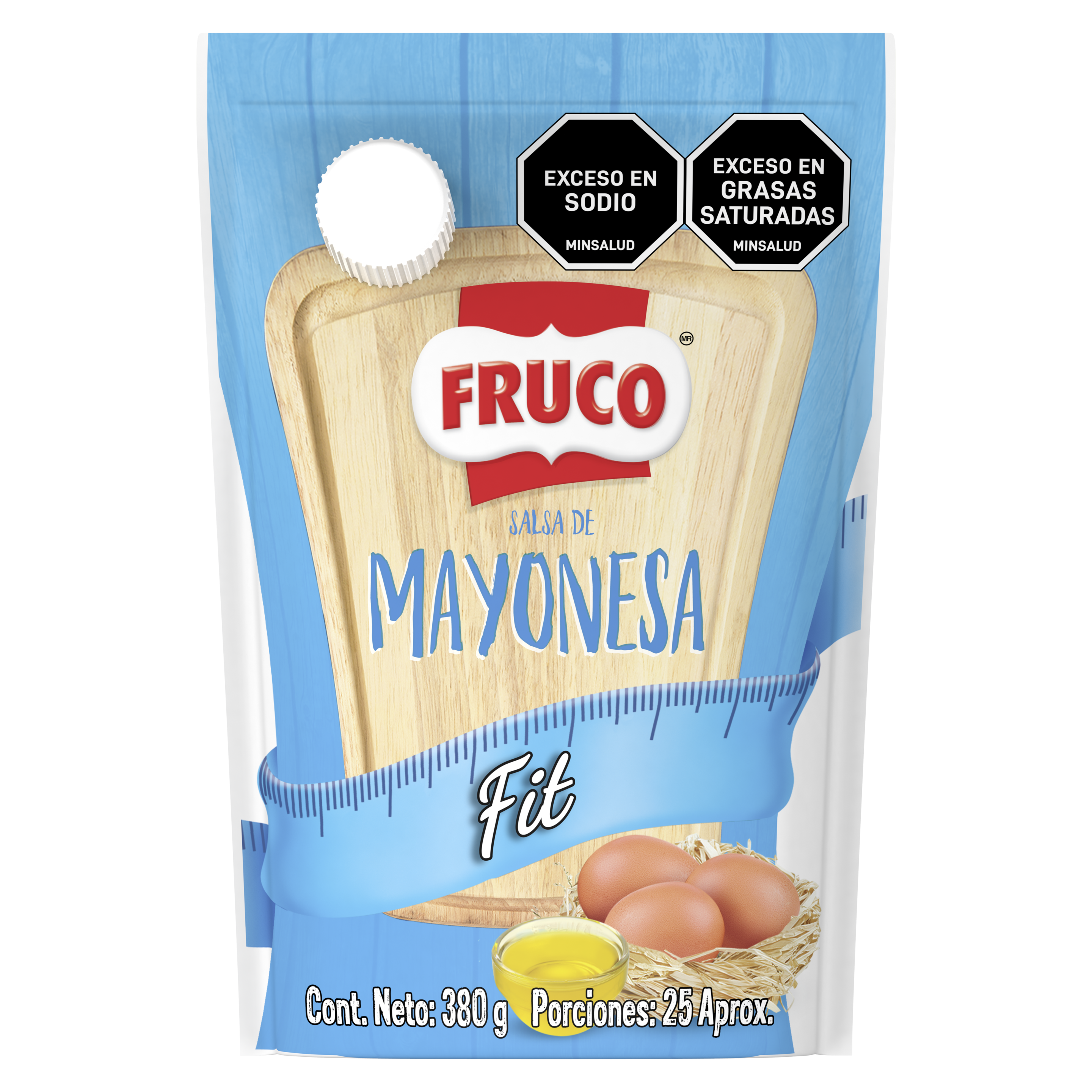 Mayonesa Light Fruco 380g packshot