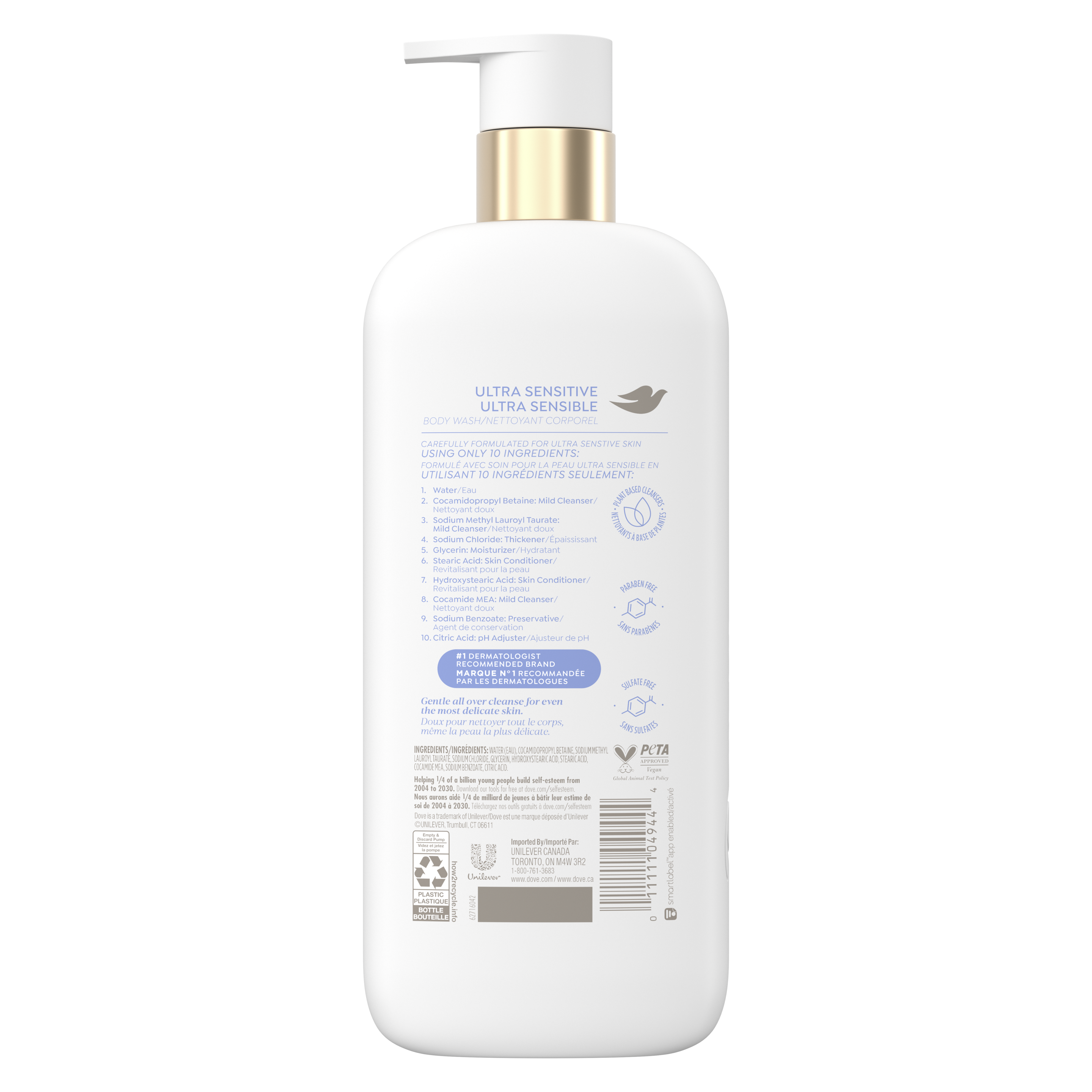 Nettoyant corporel Ultra Sensitive