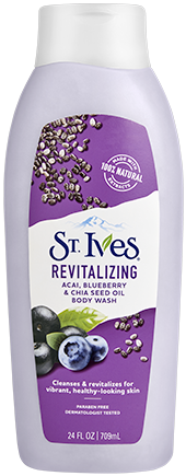 Revitalizing Açai, Blueberry & Chia Seed Oil Body Wash