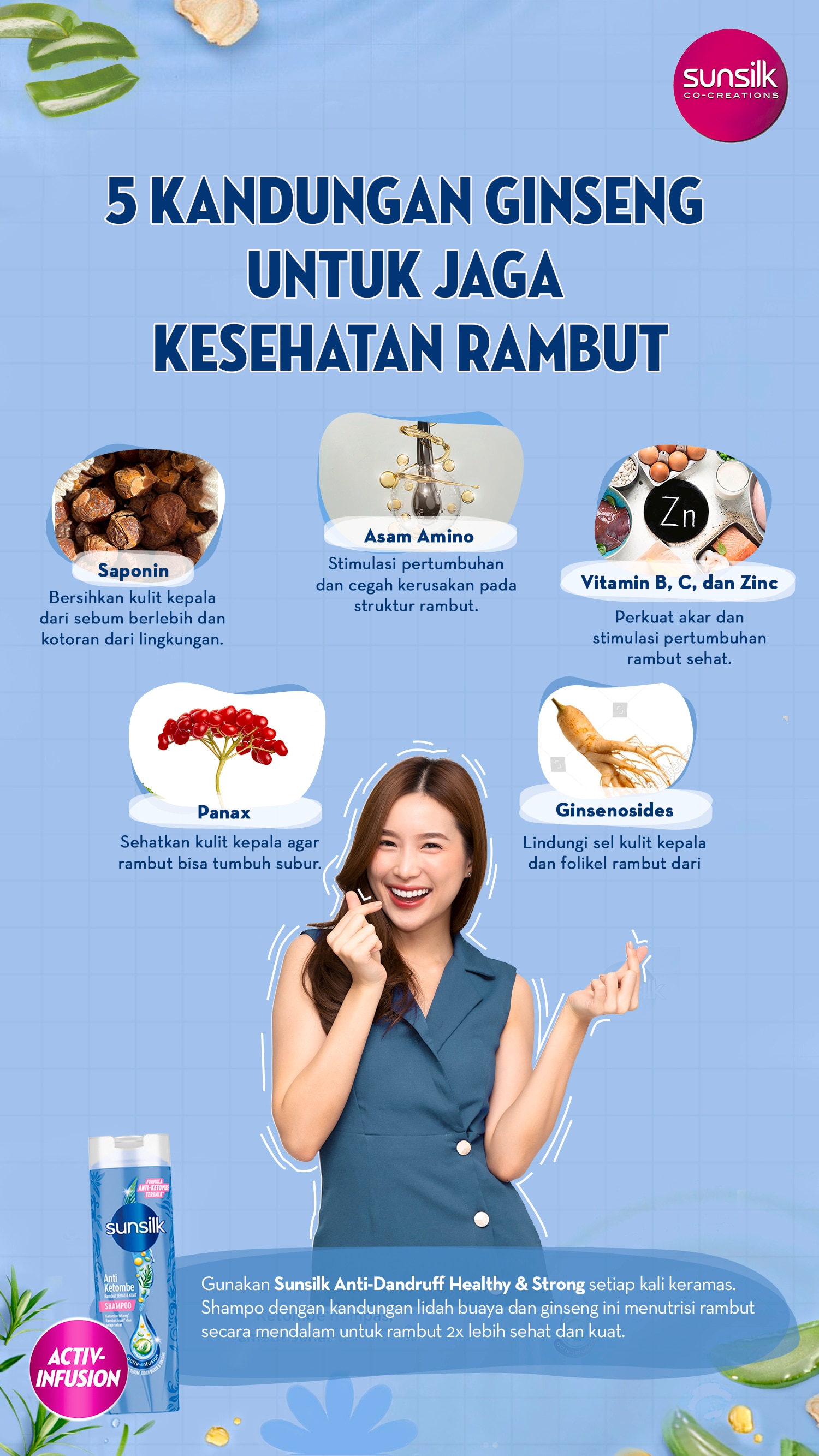 Manfaat Ginseng untuk Rambut