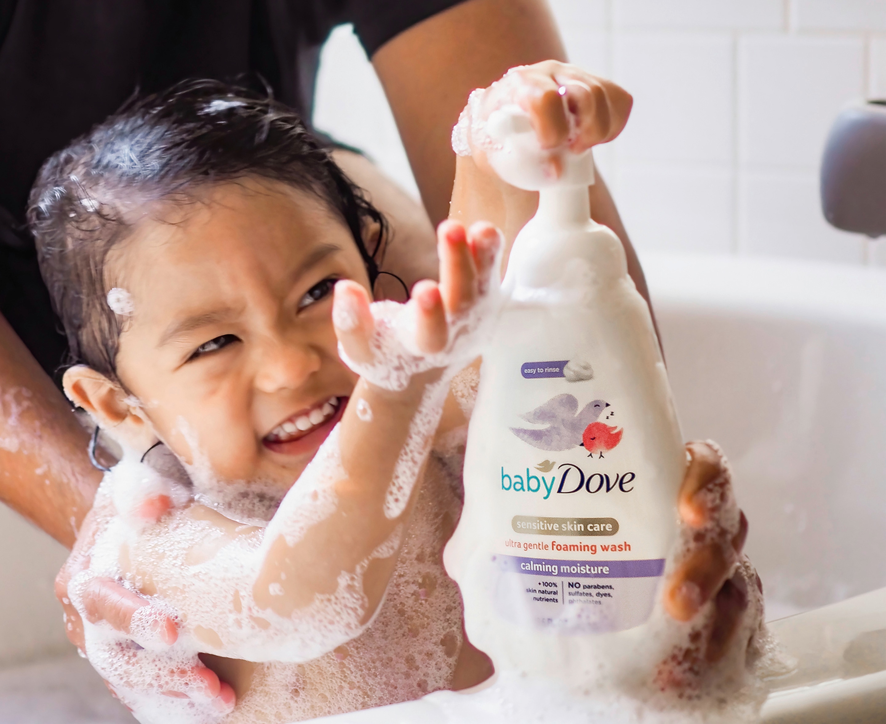 Baby bath for sensitive 2024 skin