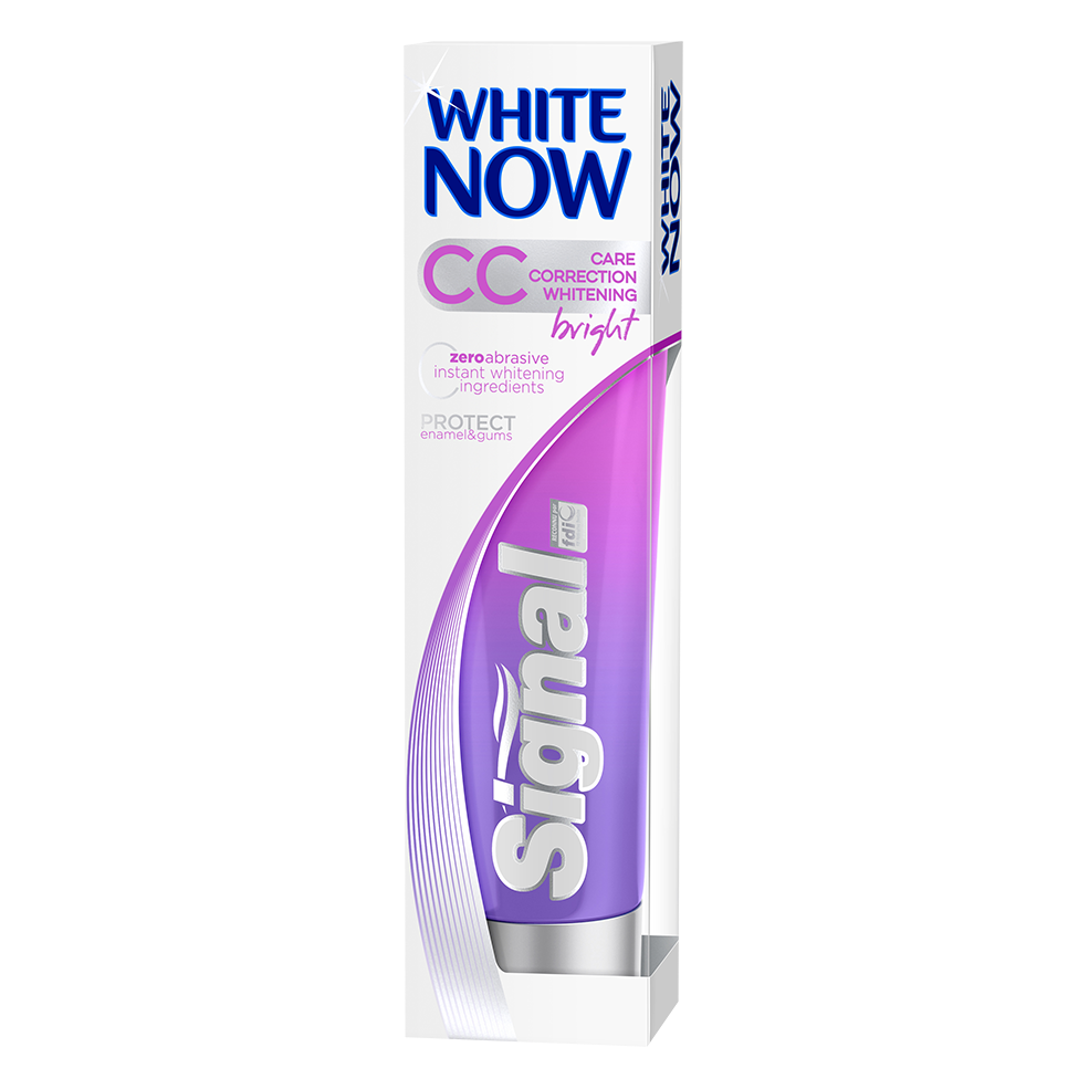 Signal zubní pasta White Now Care Correction Bright 75ml