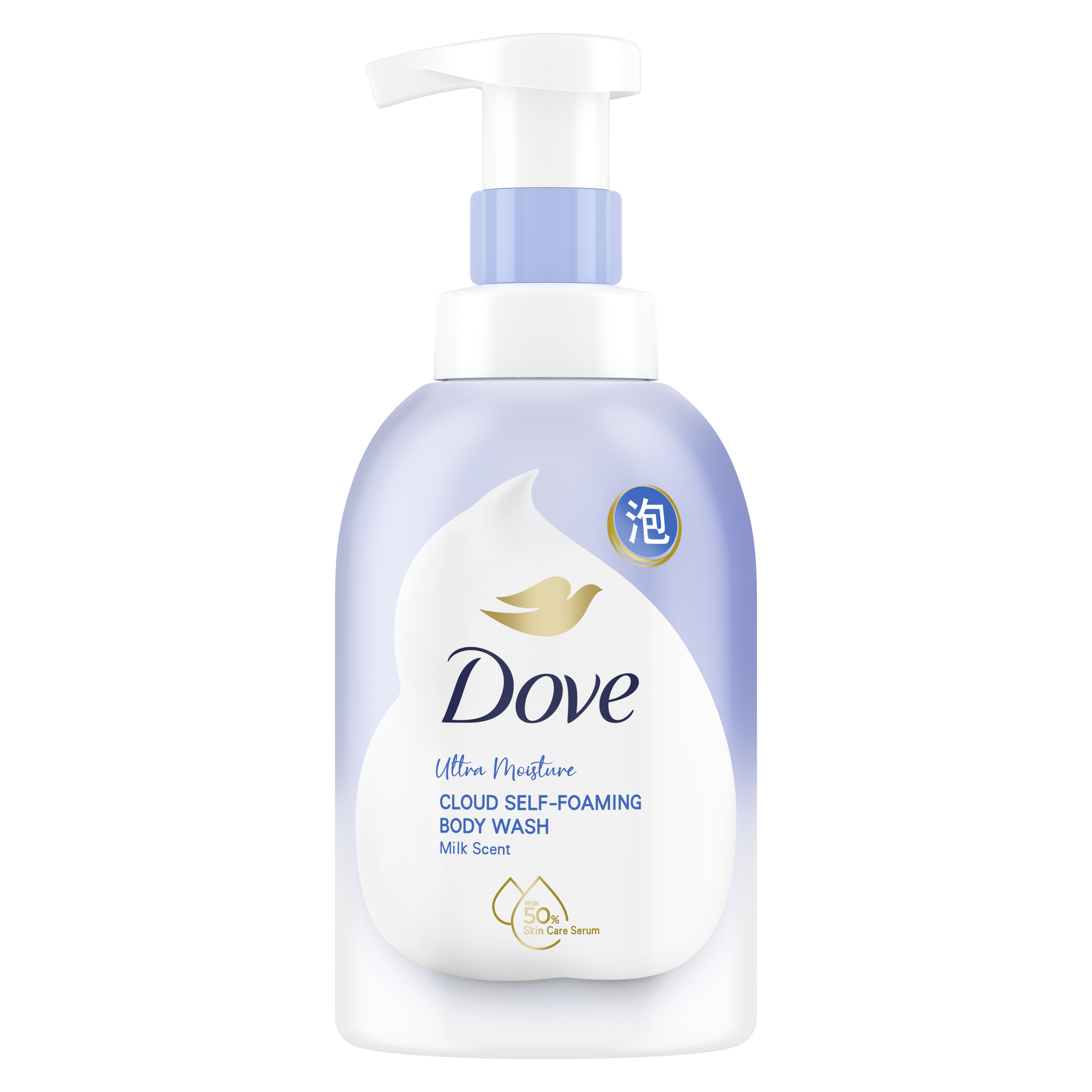 Dove Cloud Self-Foaming Body Wash Ultra Moisture with Triple Ceramides