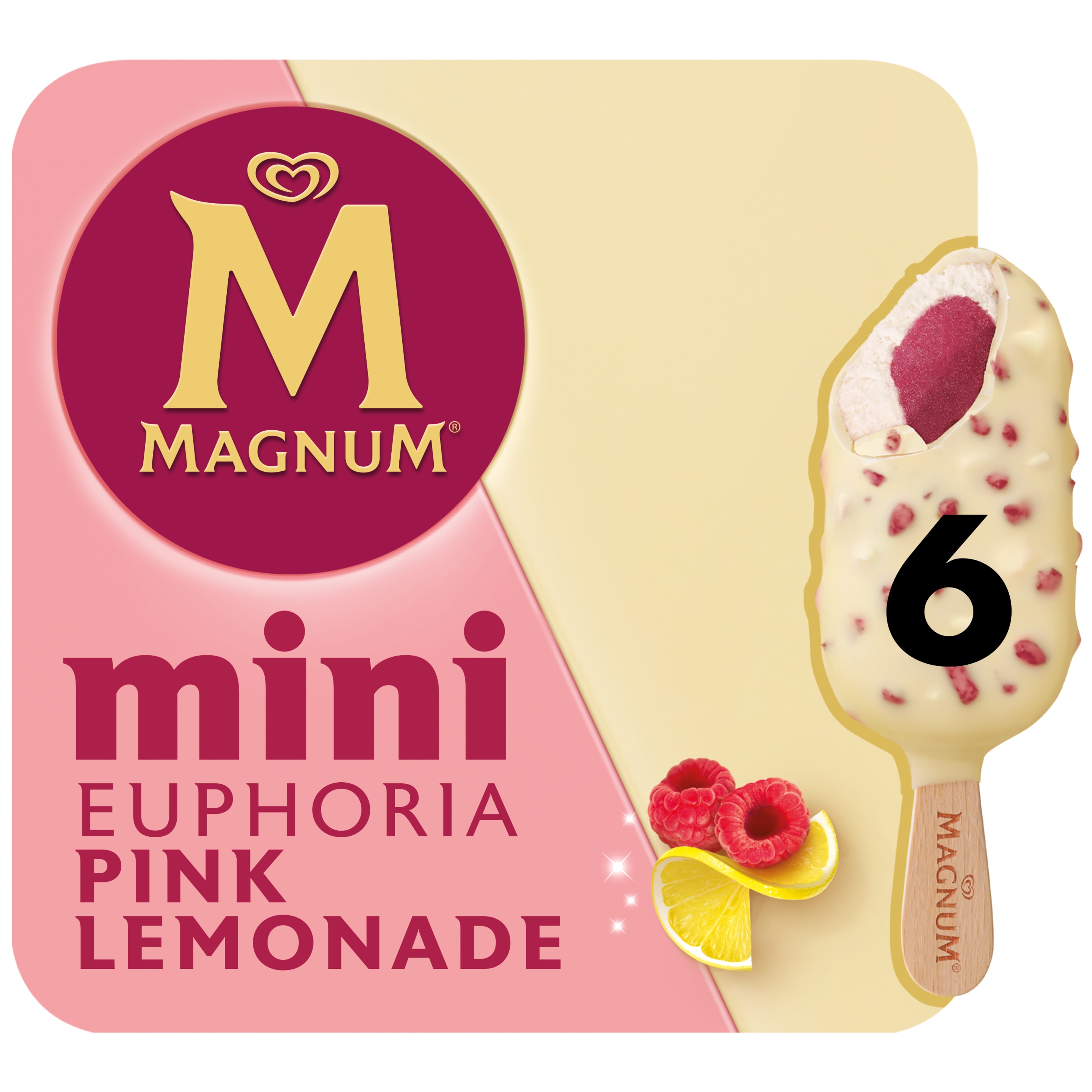 Magnum Mini Euphoria Pink Lemonade Magnum Icecream Magnum Mini Euphoria Pink Lemonade Magnum Icecream