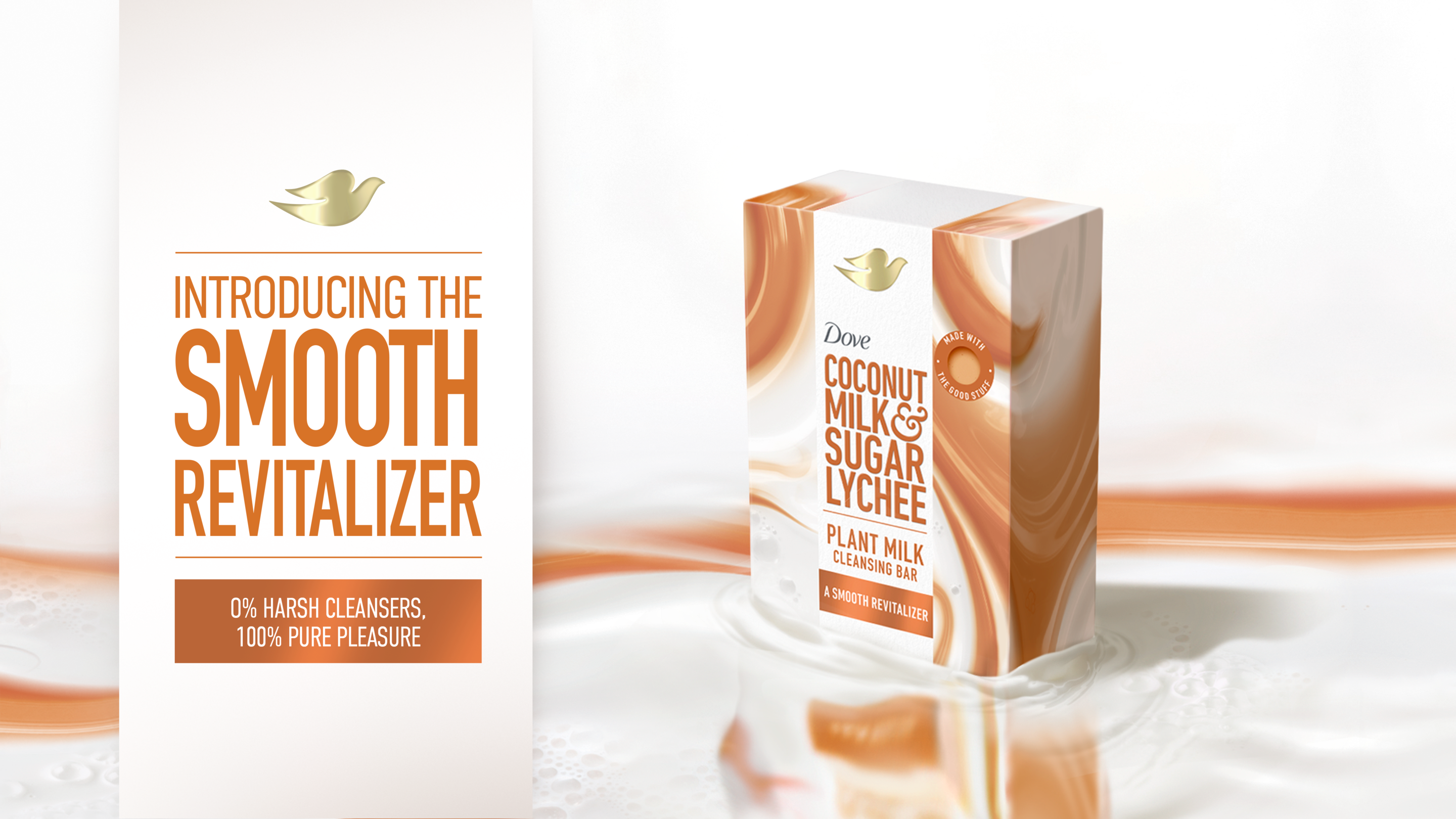 Coconut Milk & Sugar Lychee Plant Milk Cleansing Bar