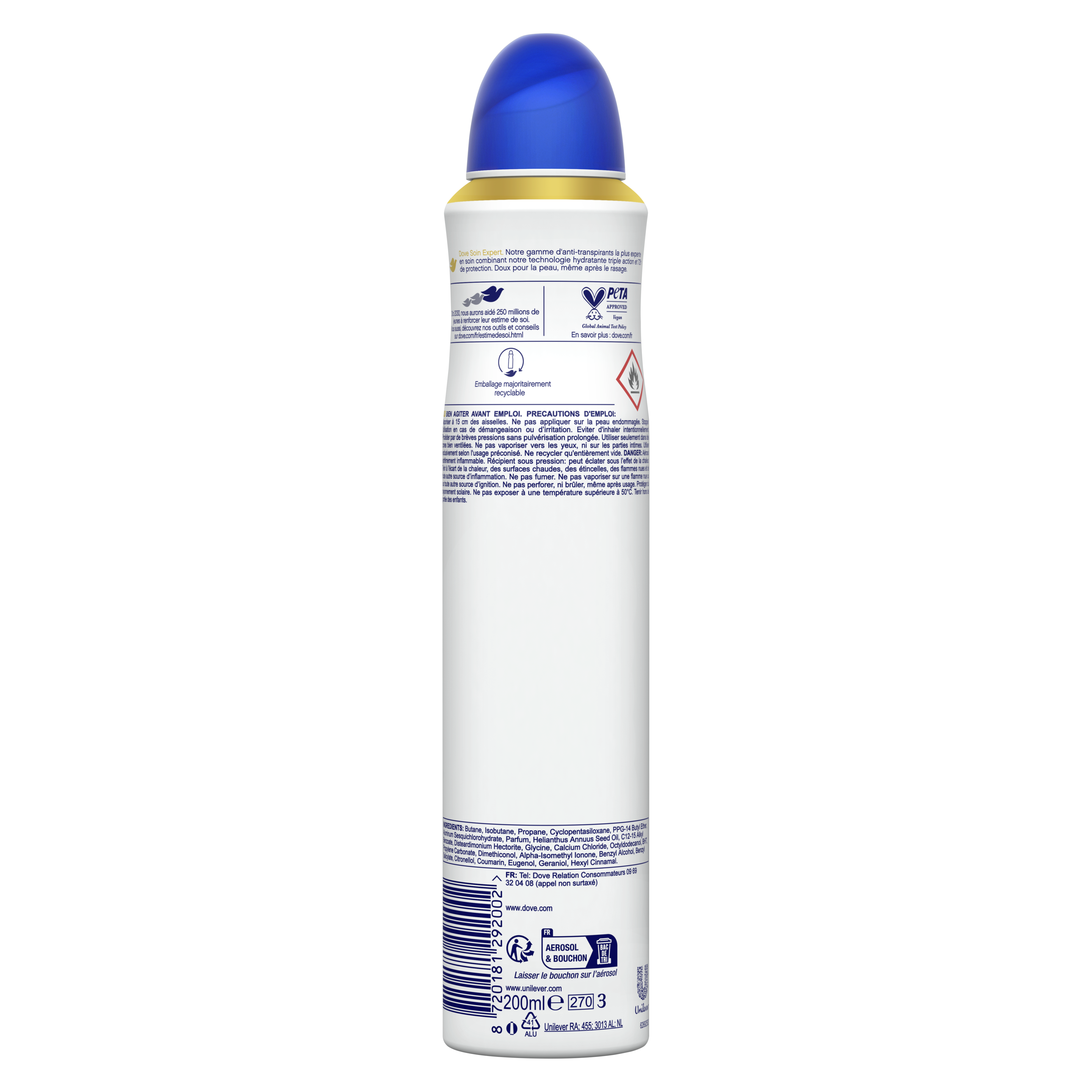 Anti-transpirant Advanced Care Original Spray 200ml
