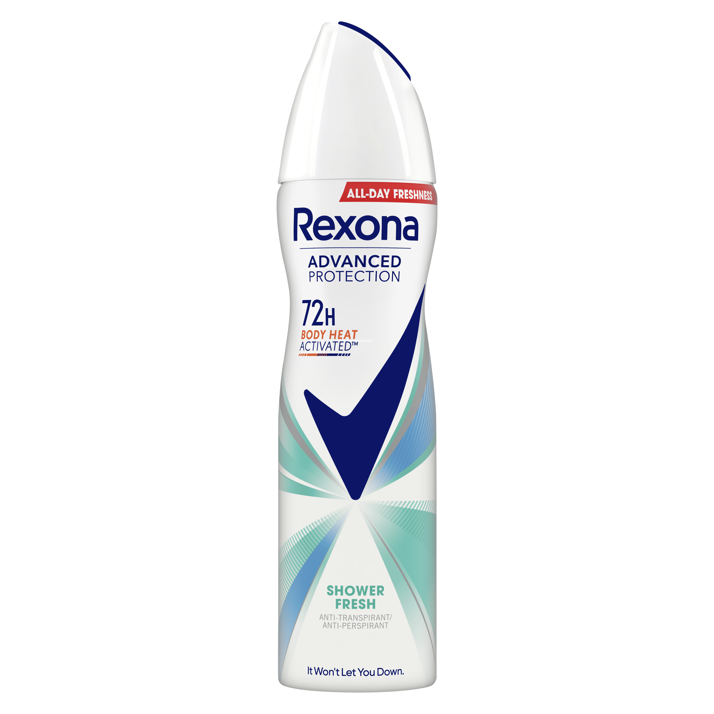 Rexona Shower Fresh Aerosol Anti-transpirant voor vrouwen 150ml