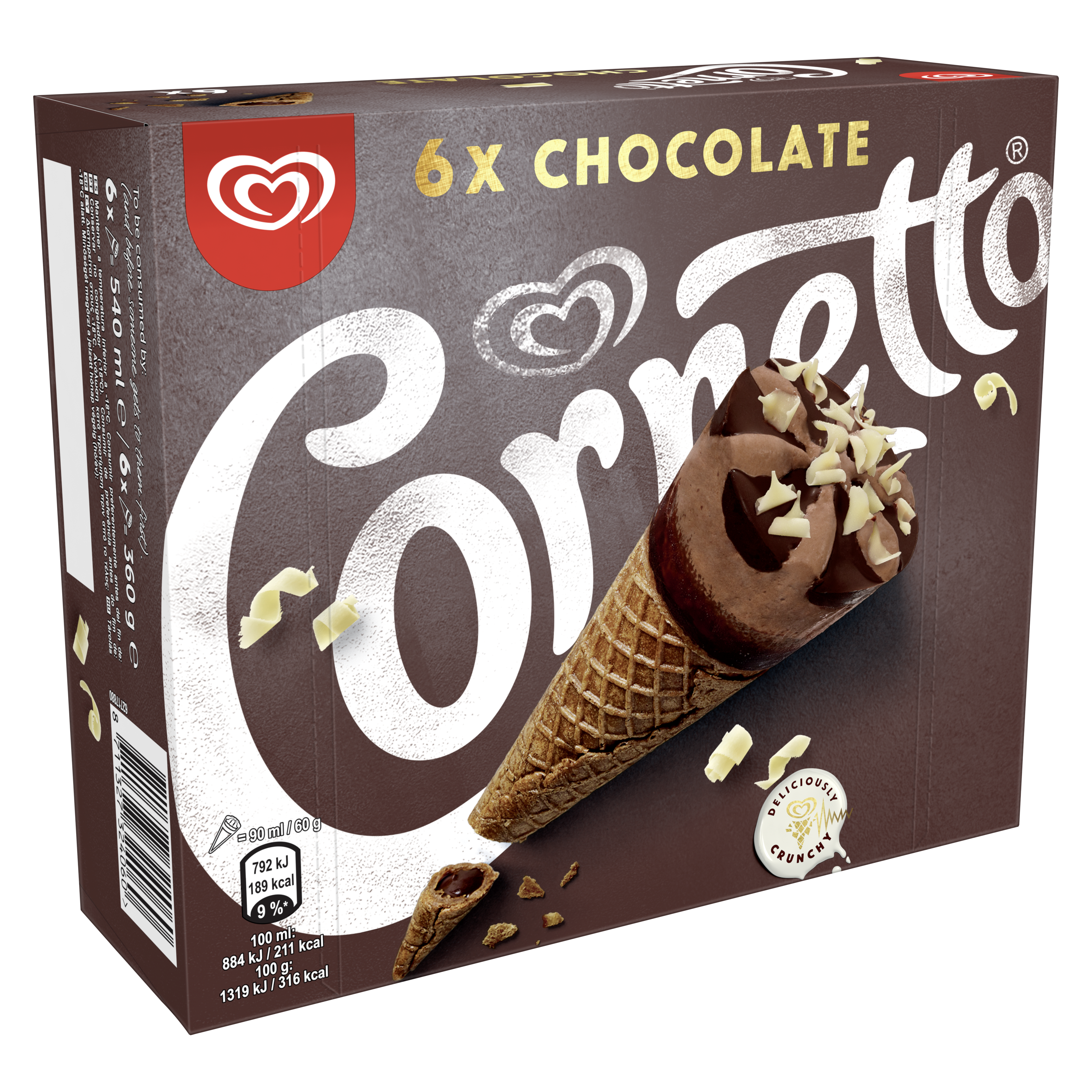 Cornetto Chocolate x 6