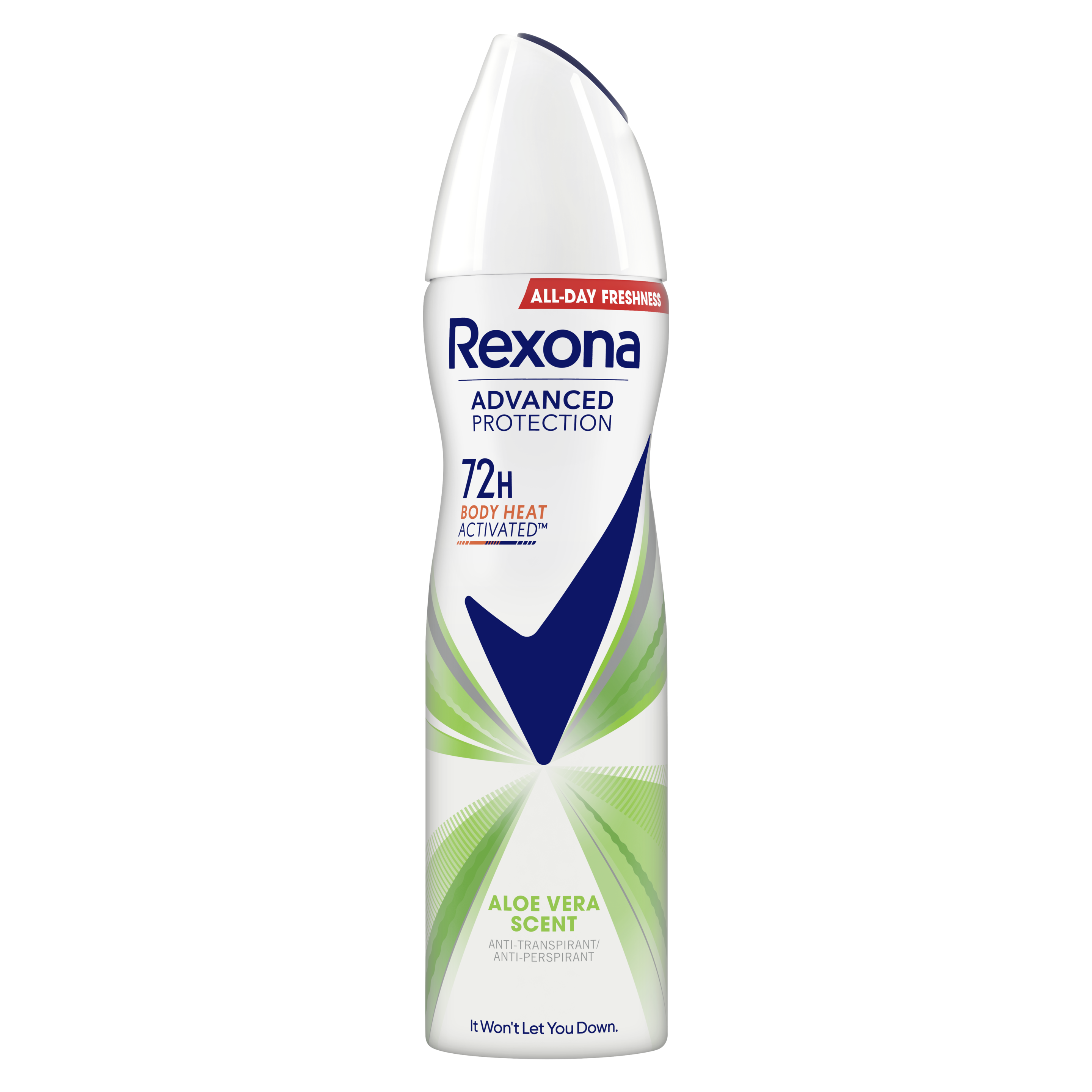 Rexona Aloe Vera Aerosol Anti-transpirant voor vrouwen 150ml