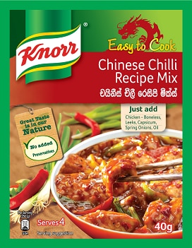 Knorr Chinese Chilli Recipe Mix