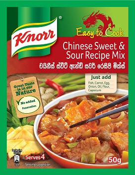 Knorr Chinese Sweet & Sour Recipe Mix