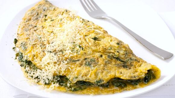 Cheese Omelette dish