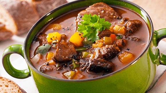 Hot stew pot image