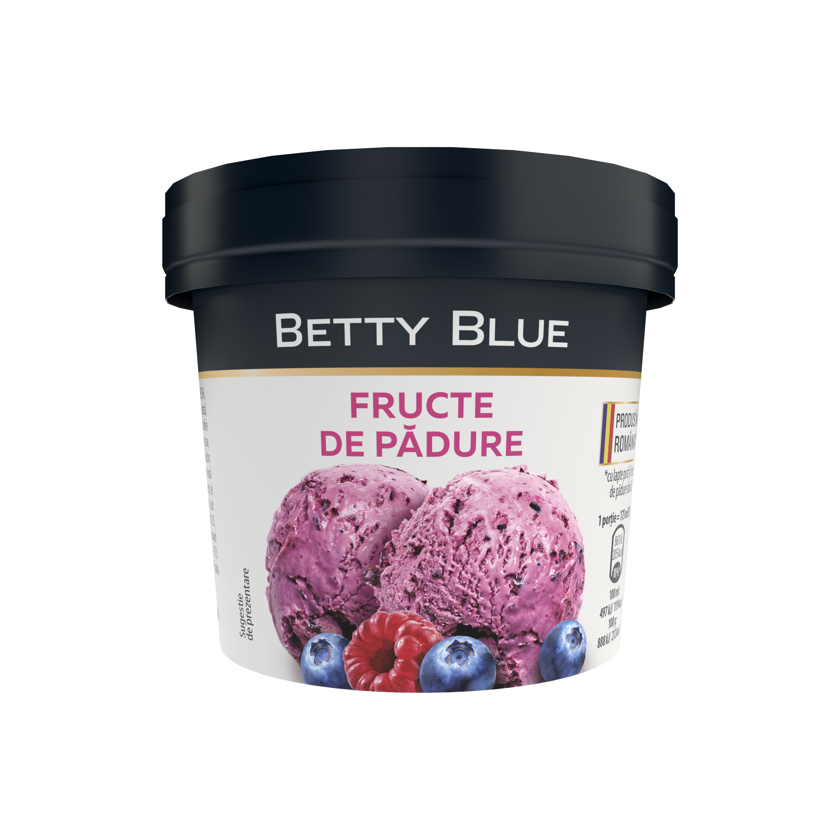 Betty Blue Fructe de Pădure 175ml