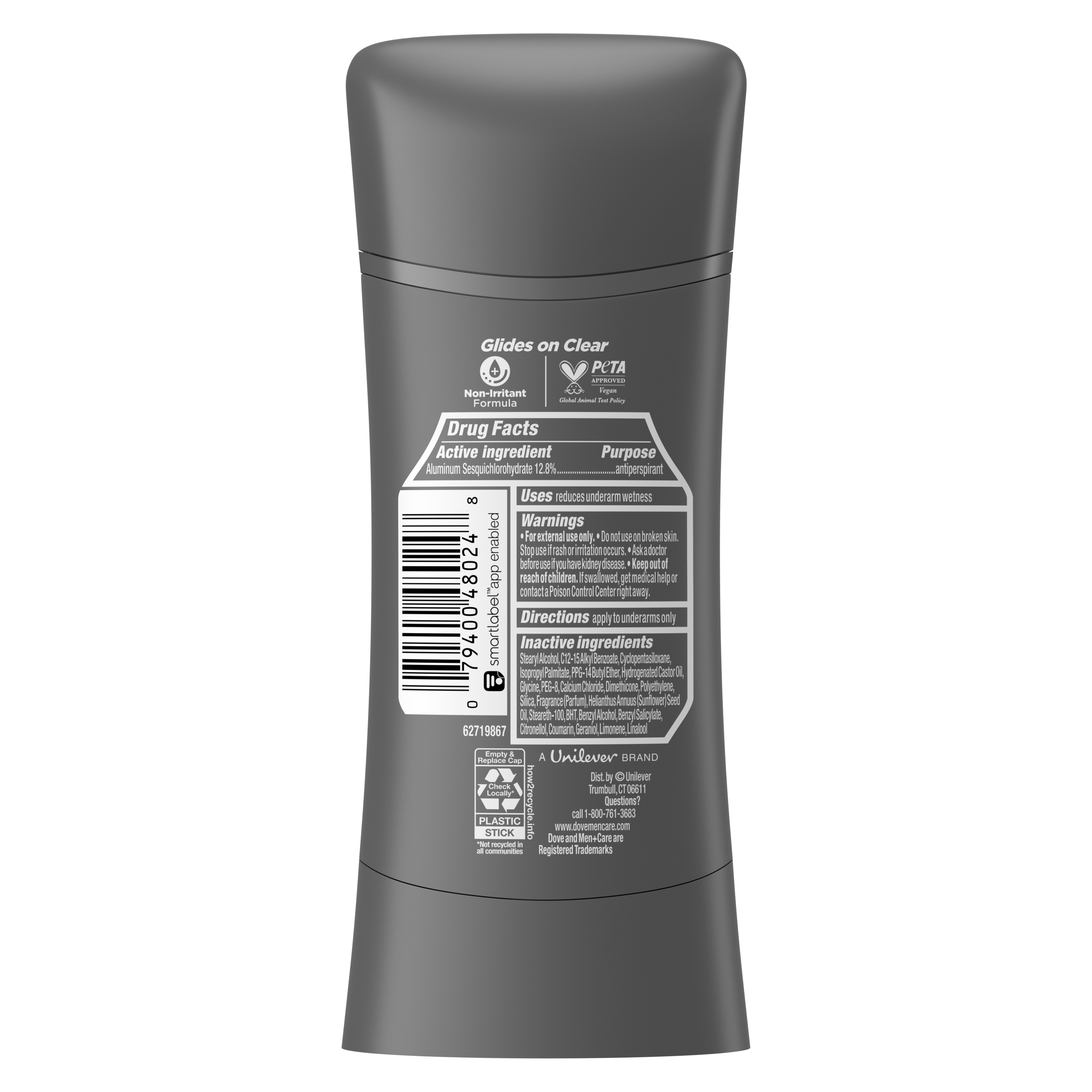 Men+Care Refreshing  Eucalyptus + Birch 48h Antiperspirant Stick