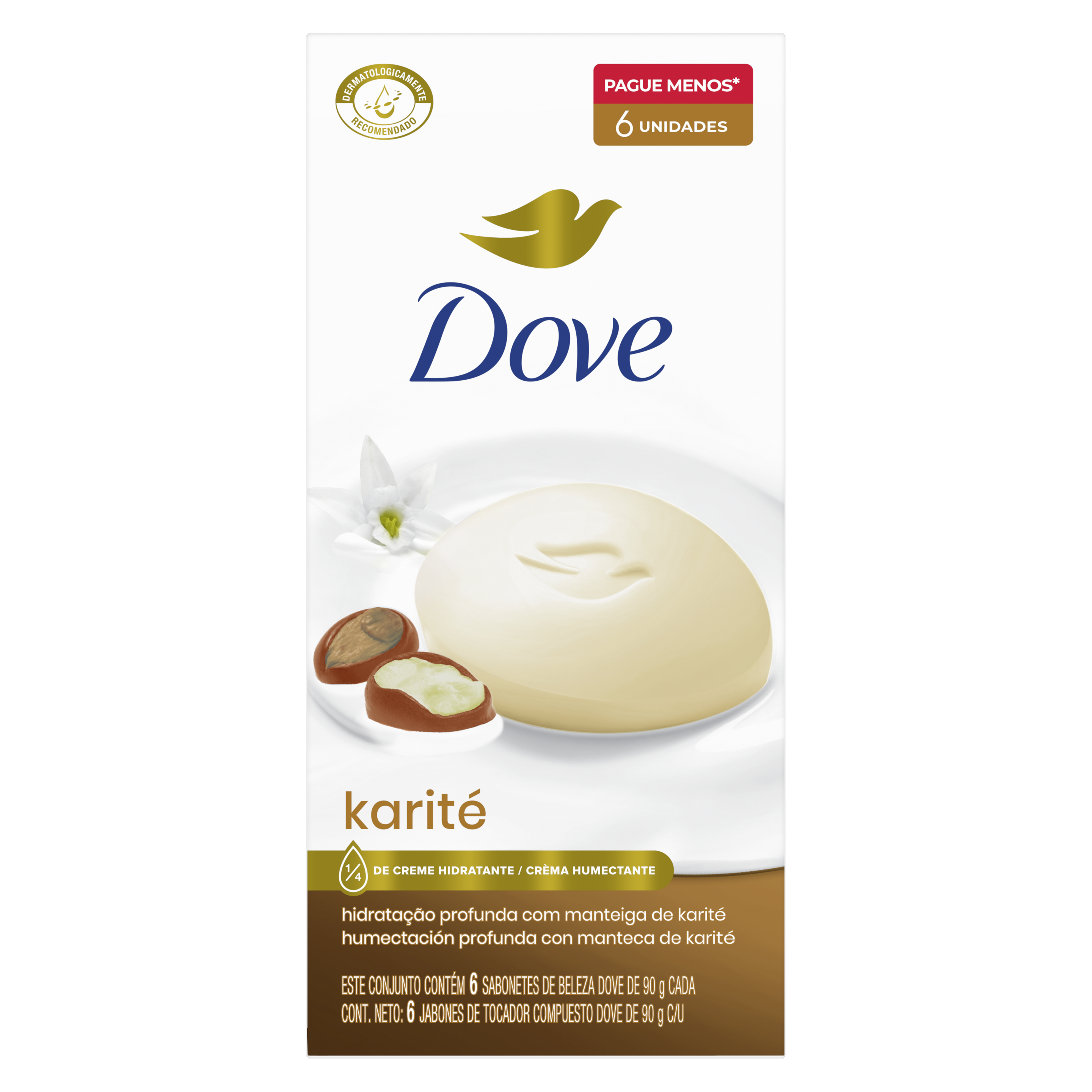 Barra de belleza con Aceite de Karité y perfume de Vainilla