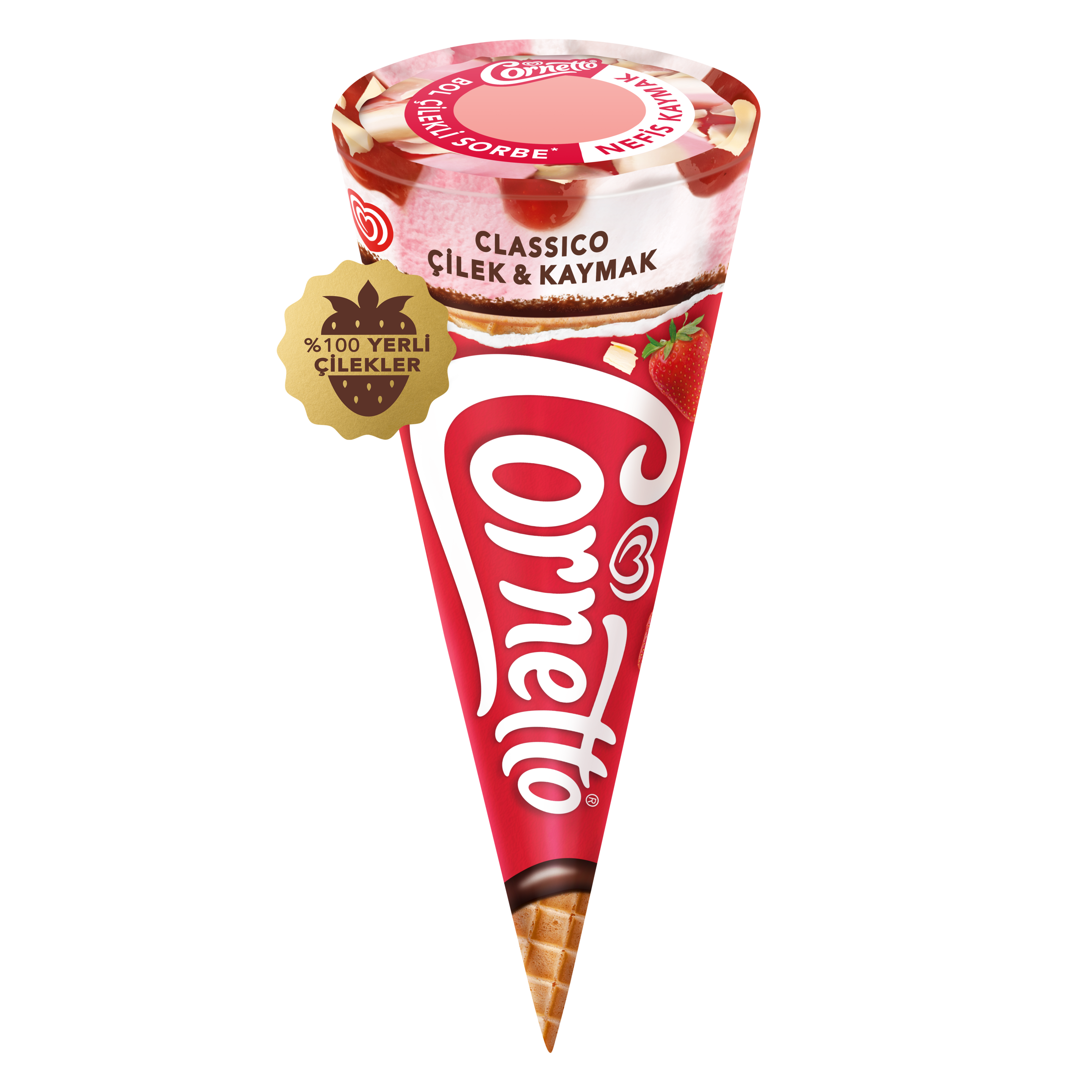 <b>Cornetto</b> Classico Çilek. 