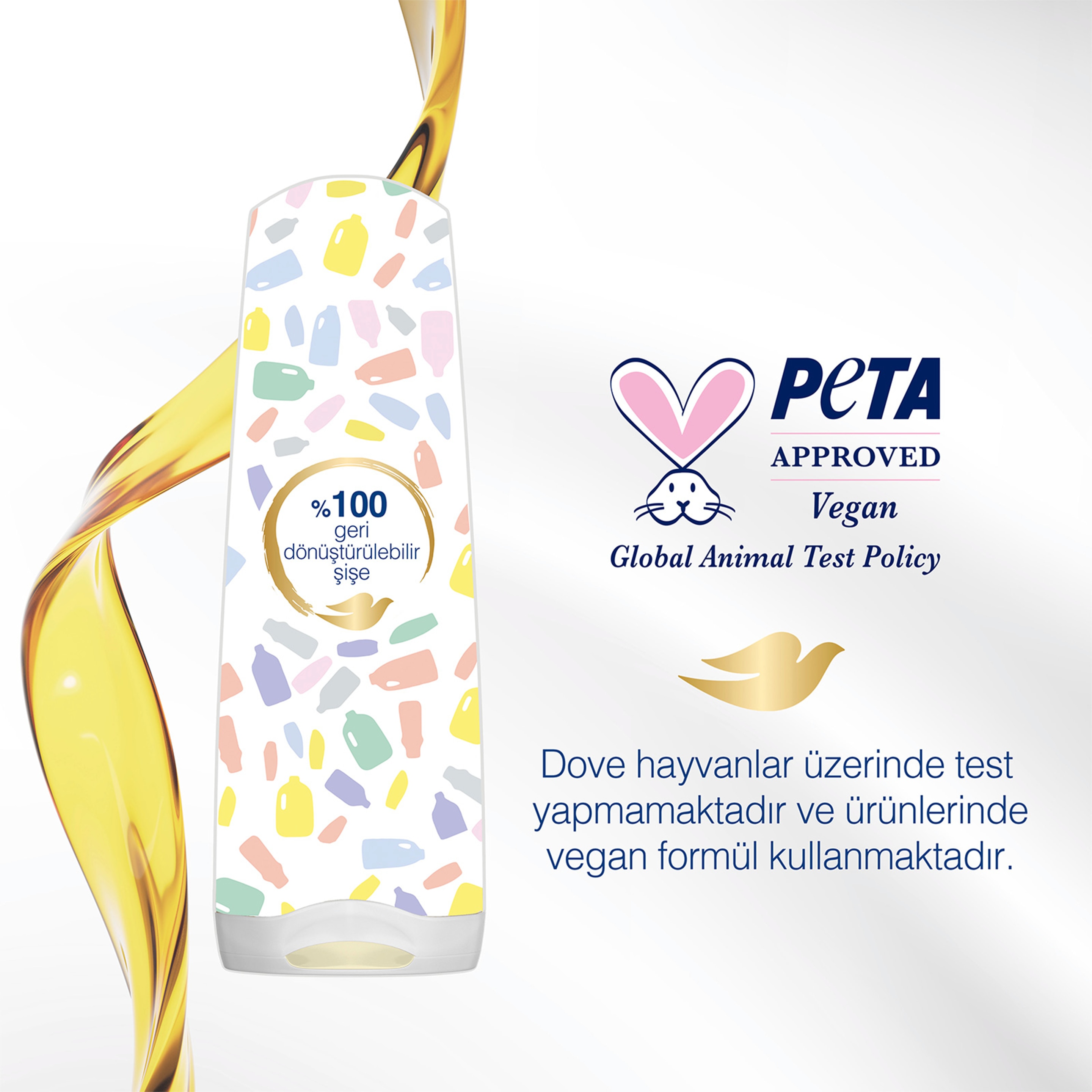 Dove  Saç Bakım Kremi  Uzun Saç Terapisi Uzun Yıpranmış Saçlar İçin 350 ml