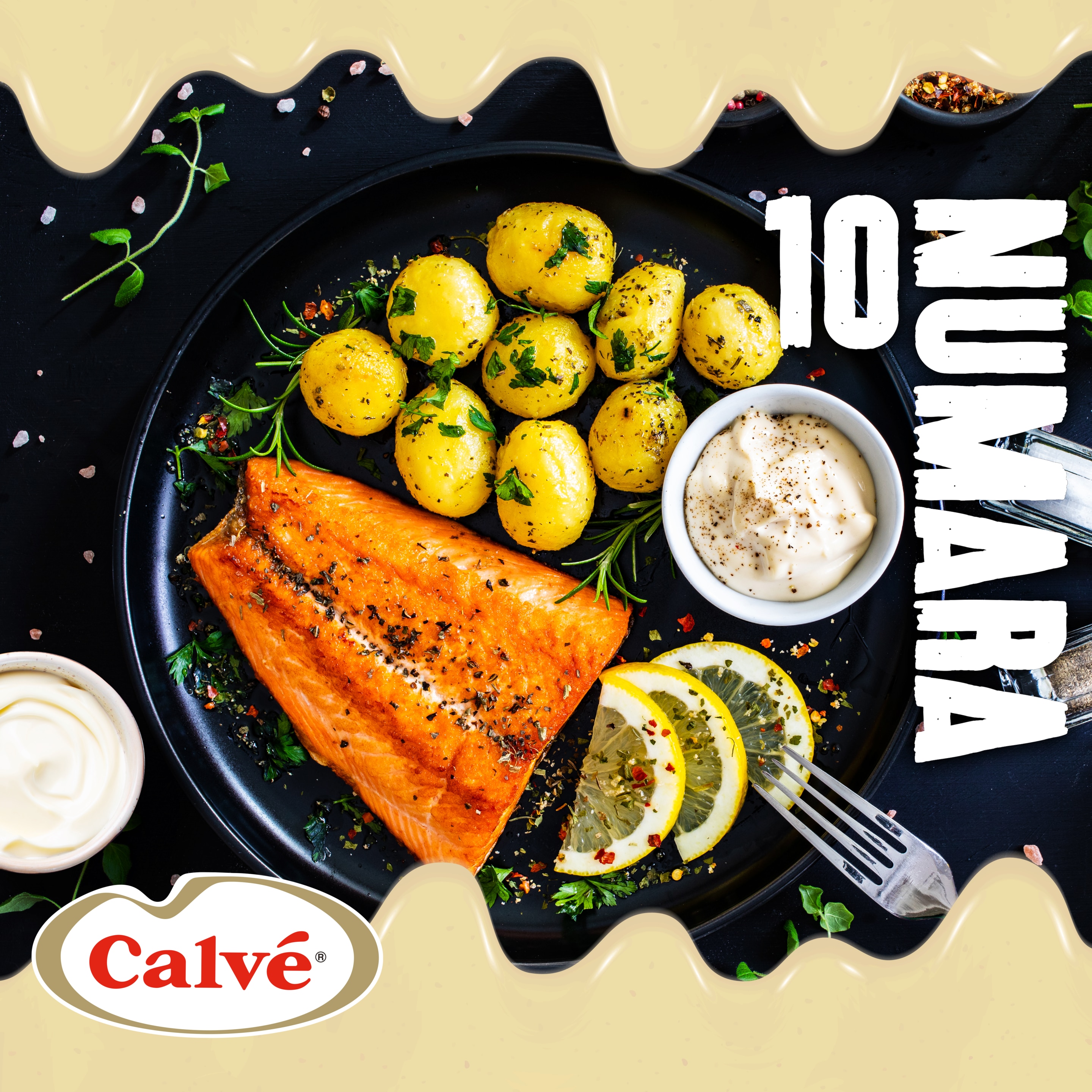 Calve Yağı Azaltılmış Mayonez