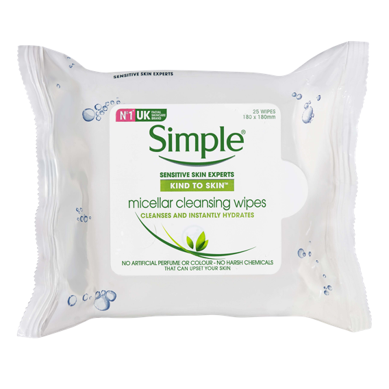 Simple Kind to Skin Micellar Facial Wipes