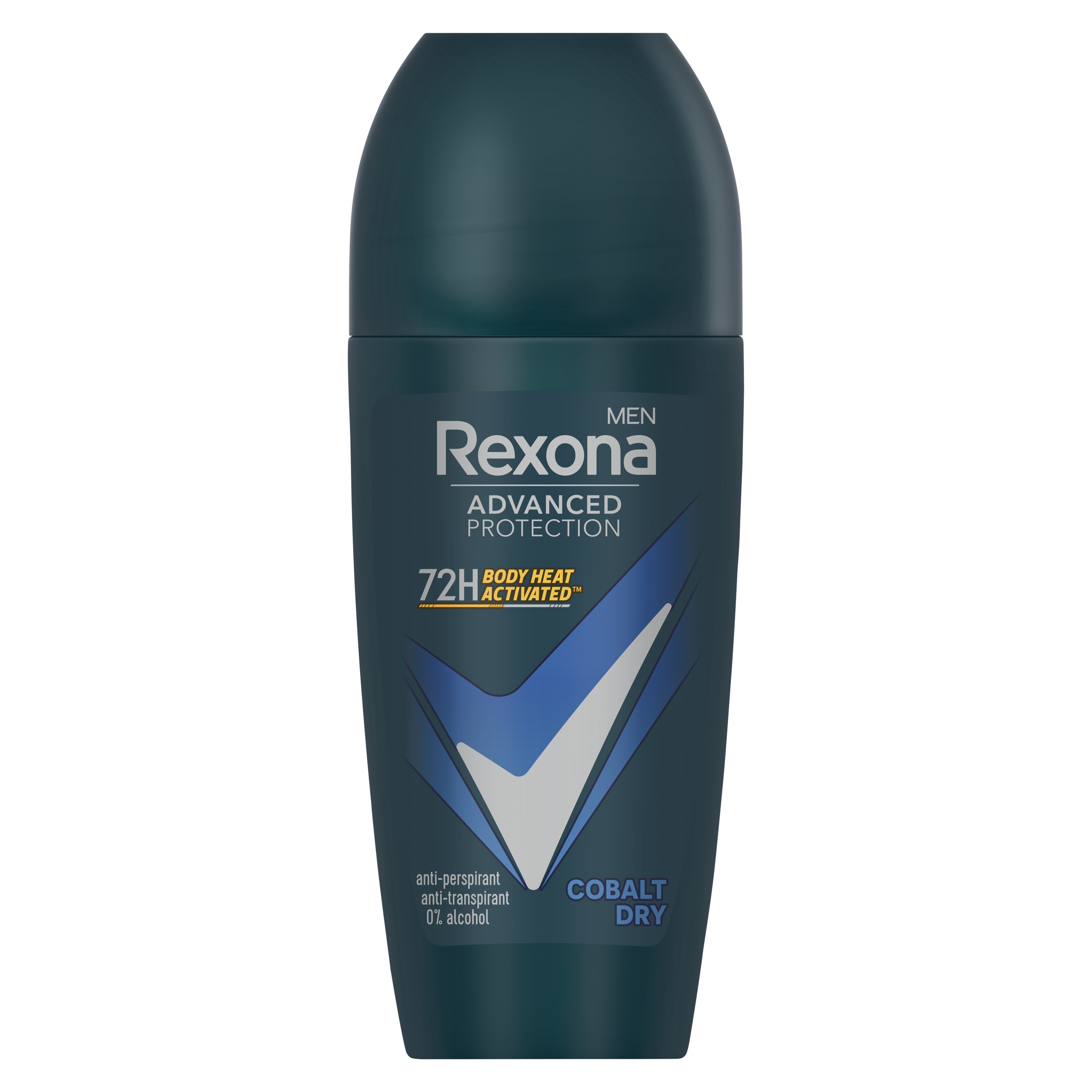Rexona 72h Advanced Protection Antiperspirant Deo Roll-on Cobalt Dry  til mænd  50 ml