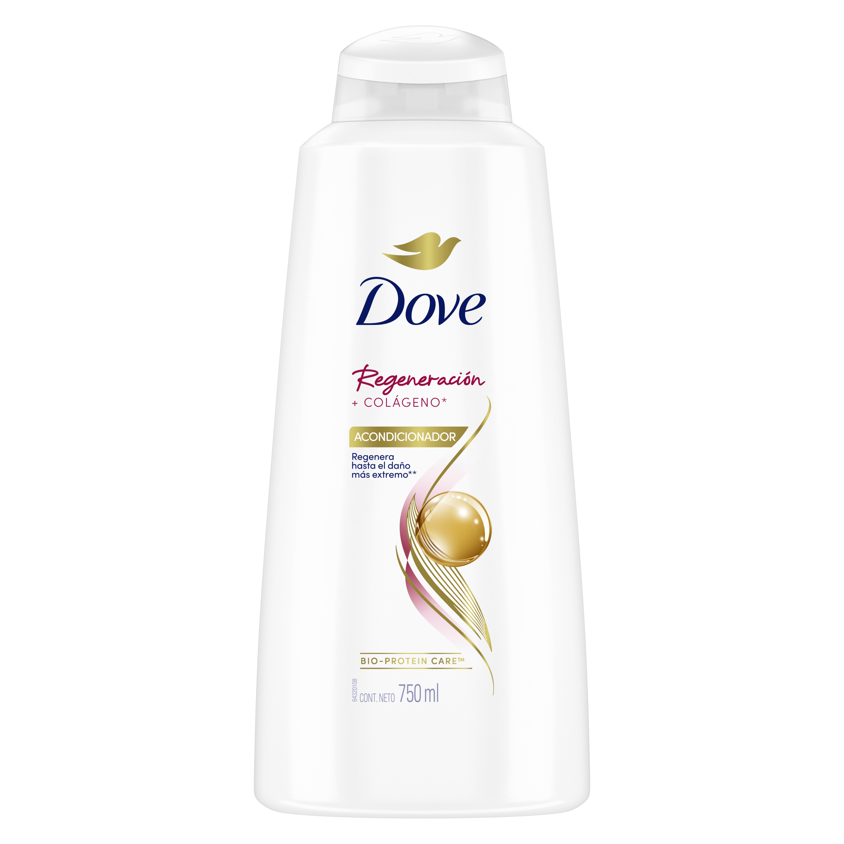 Acondicionador dove línea regeneración extrema para el cabello de 750ml