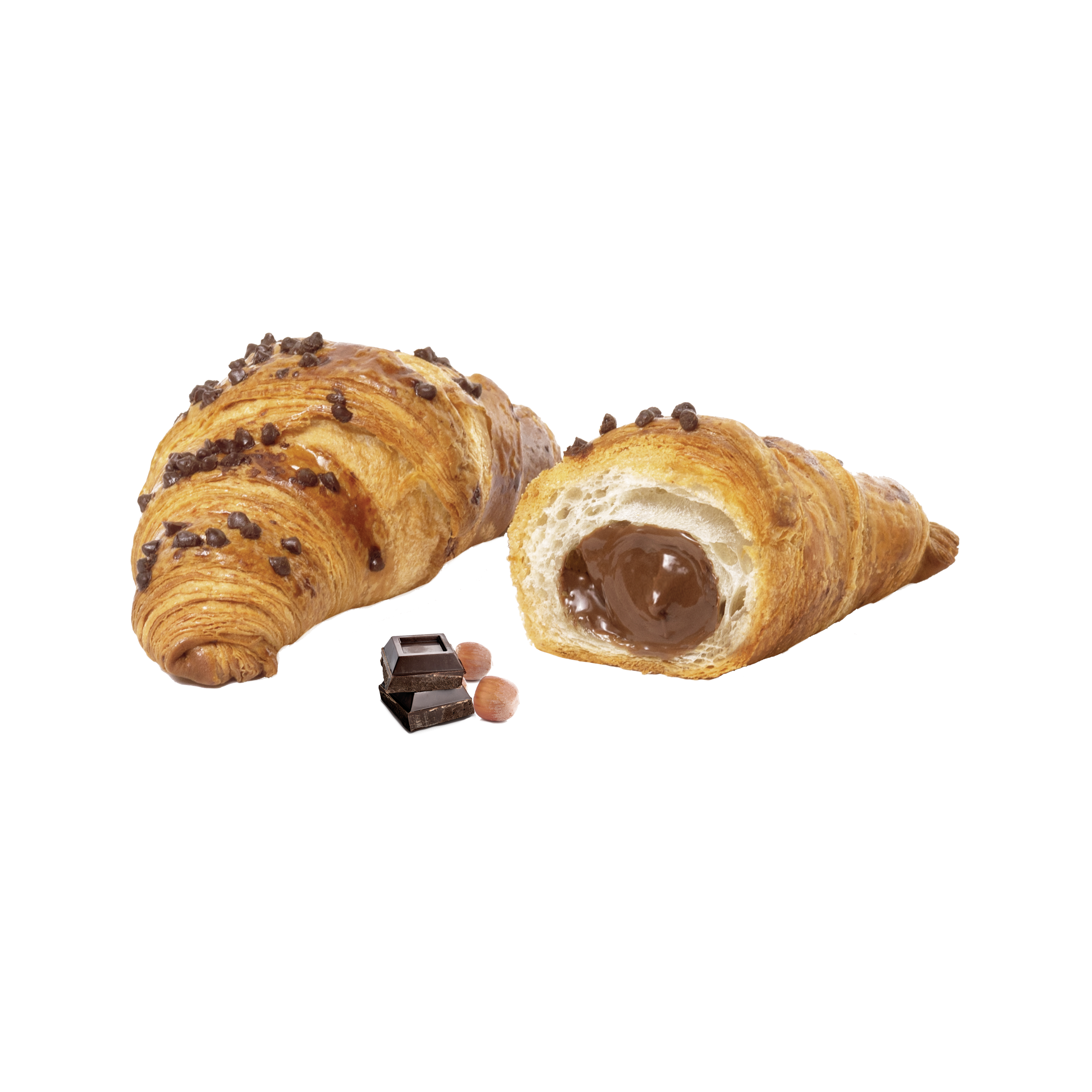 Mini croissant Tuttoburro nocciola e cacao magro packshot