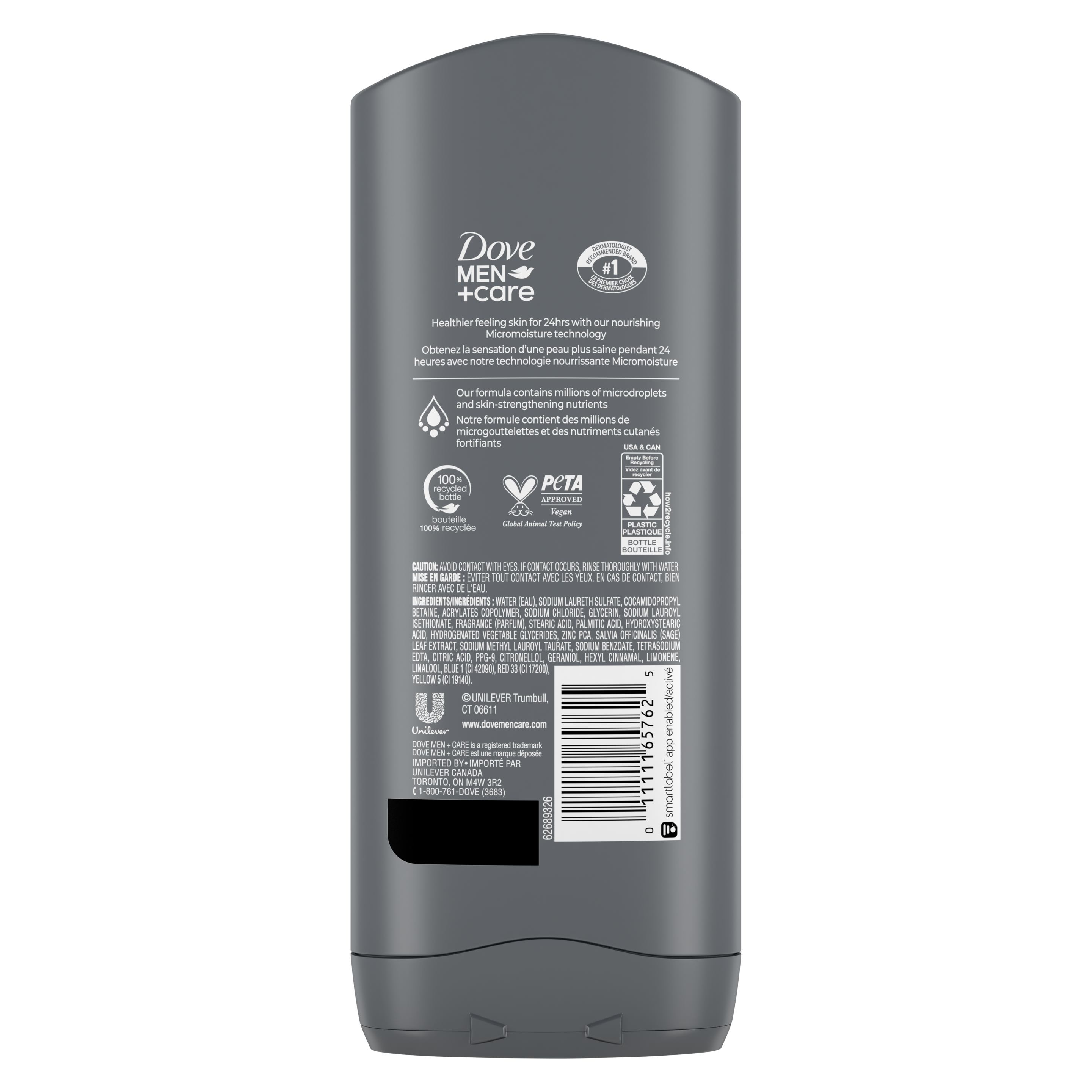 Men+Care Mineral + Sage Reviving Body + Face Wash