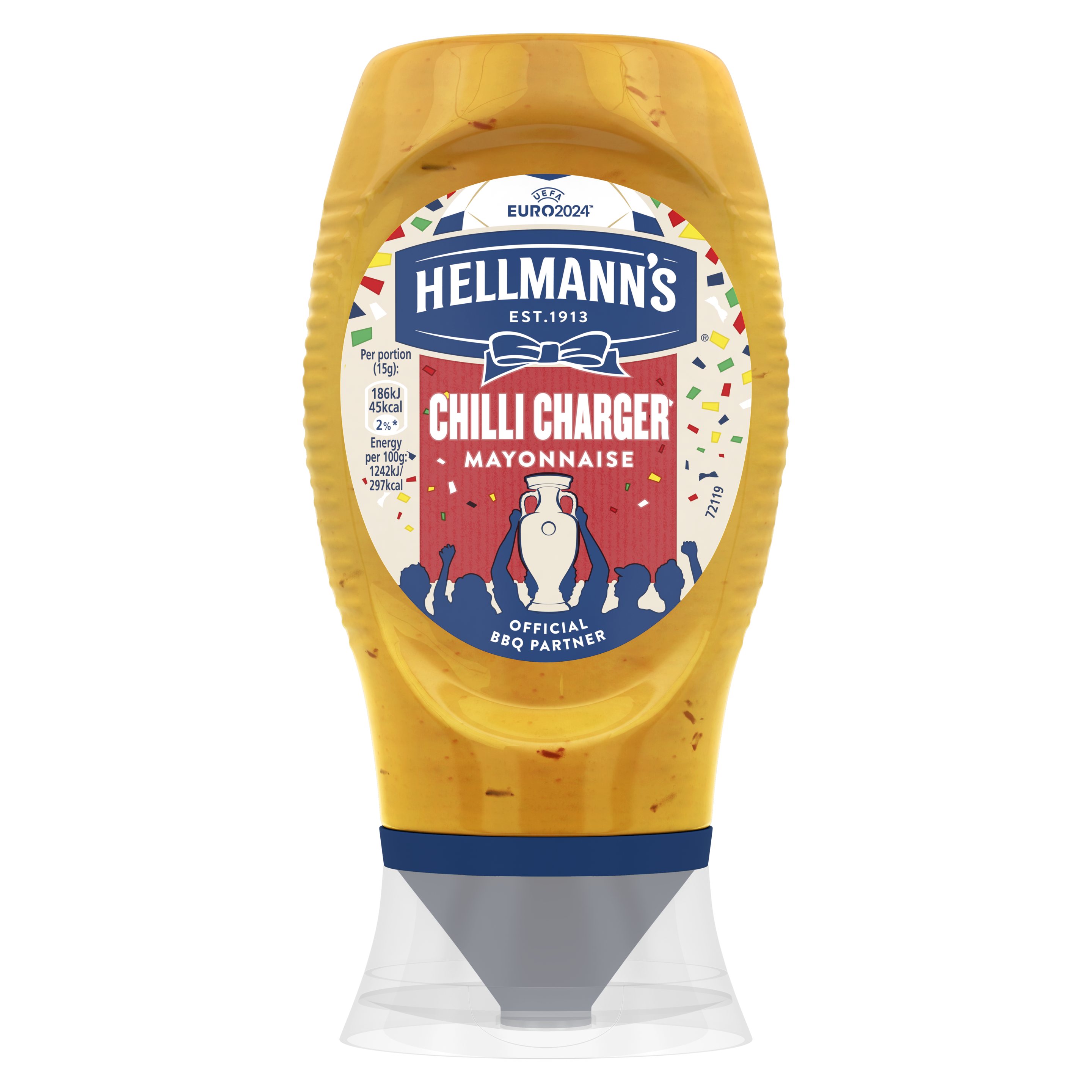 Hellmann’s Chilli Charger Mayonnaise 250ml packshot