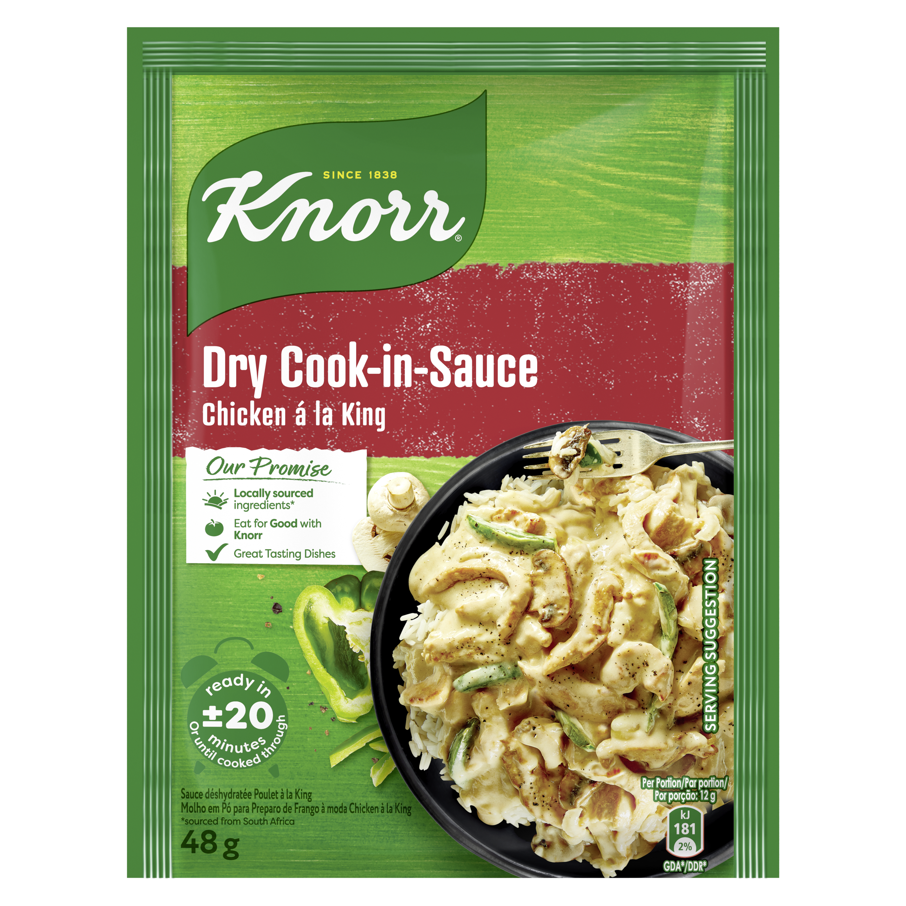 Knorr Chicken A La King Dry Cook-In-Sauce