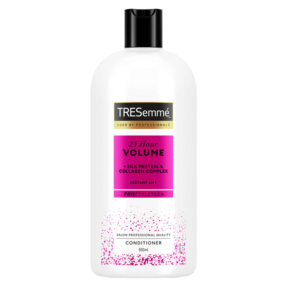 A 900ml bottle of TRESemmé 24 Hour Body & Volume Conditioner front of pack image