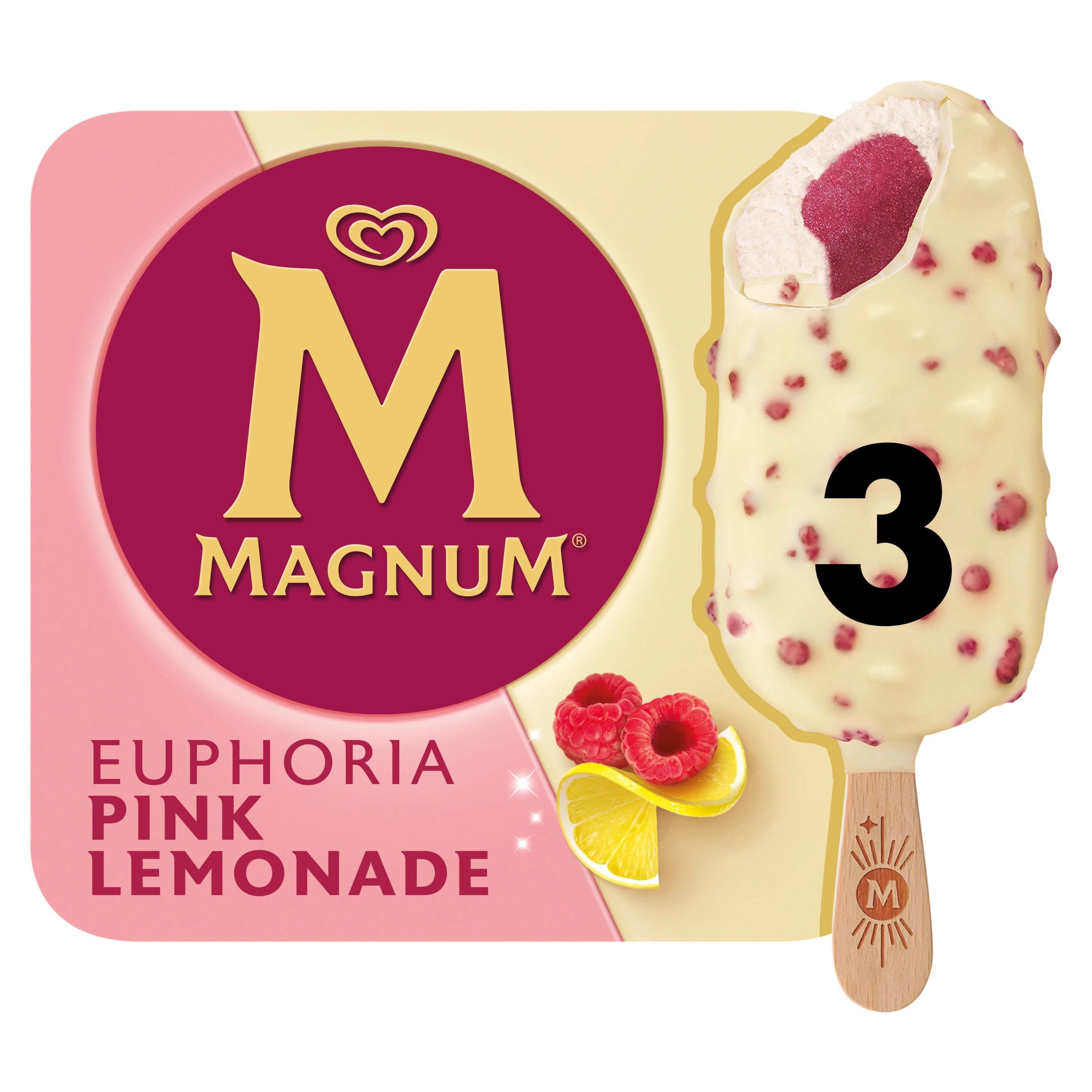 Magnum Euphoria Pink Lemonade 3 x 90 ml - Magnum Schweiz