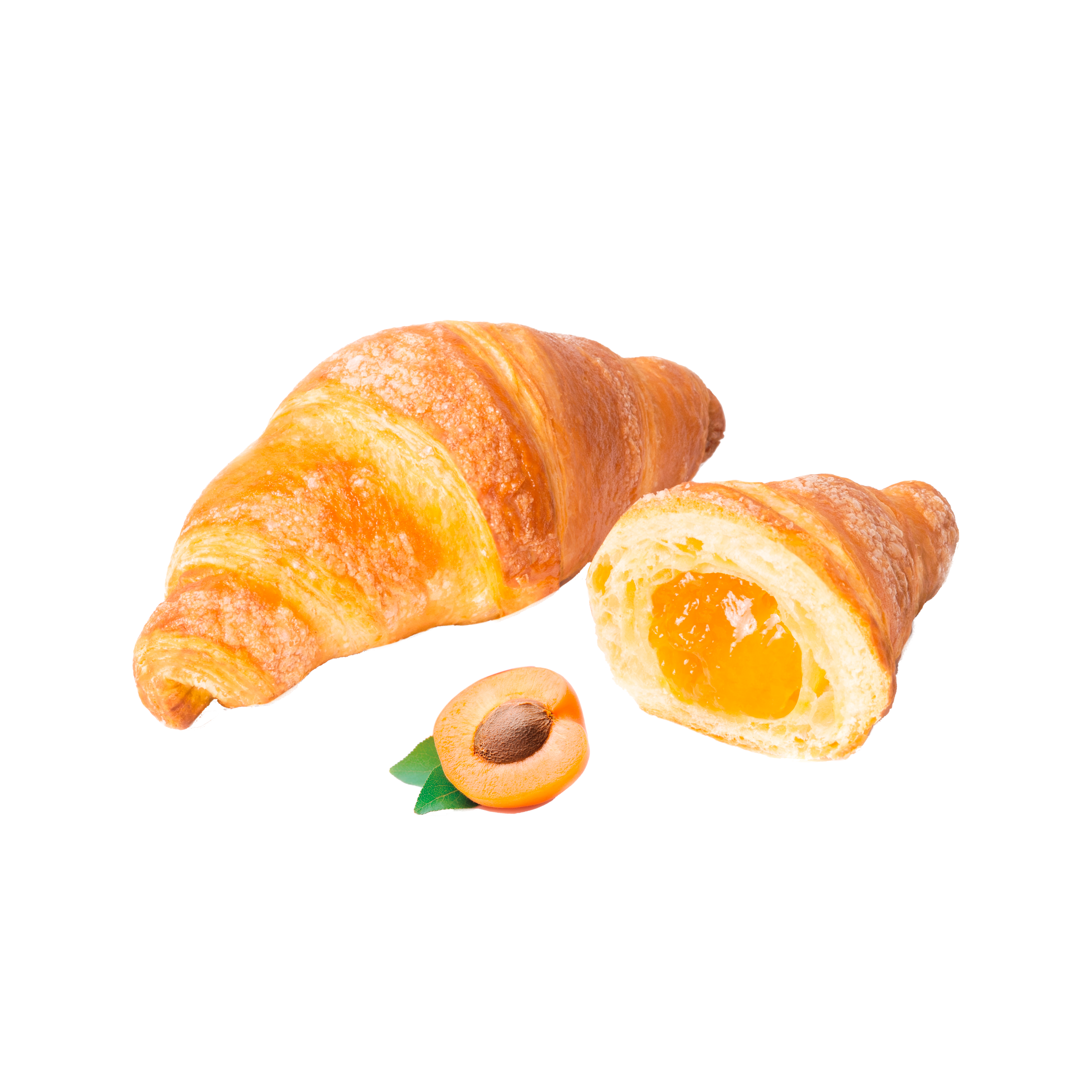 Mini croissant all'albicocca packshot