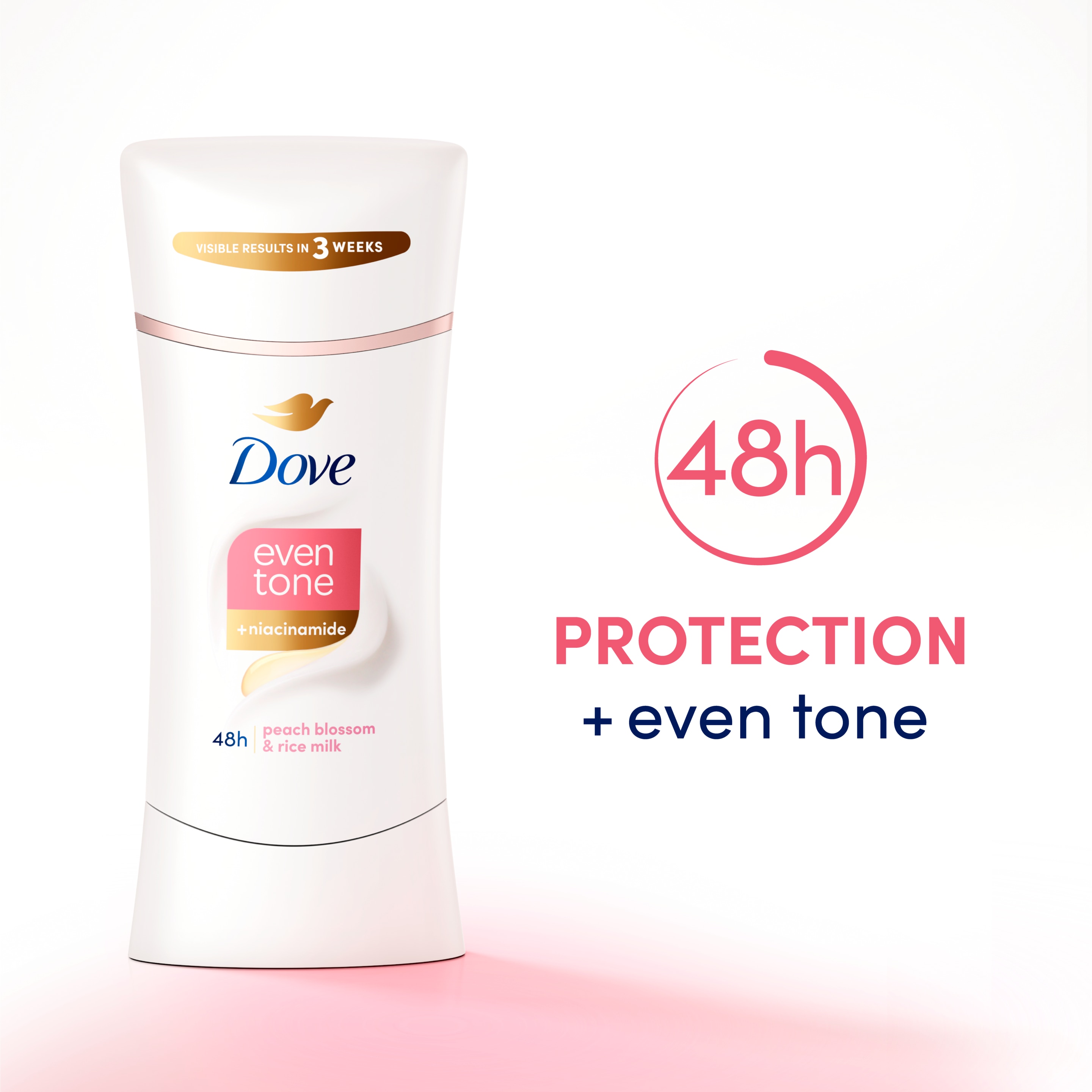 Advanced Care Even Tone Peach Blossom & Rice Milk Antiperspirant Stick