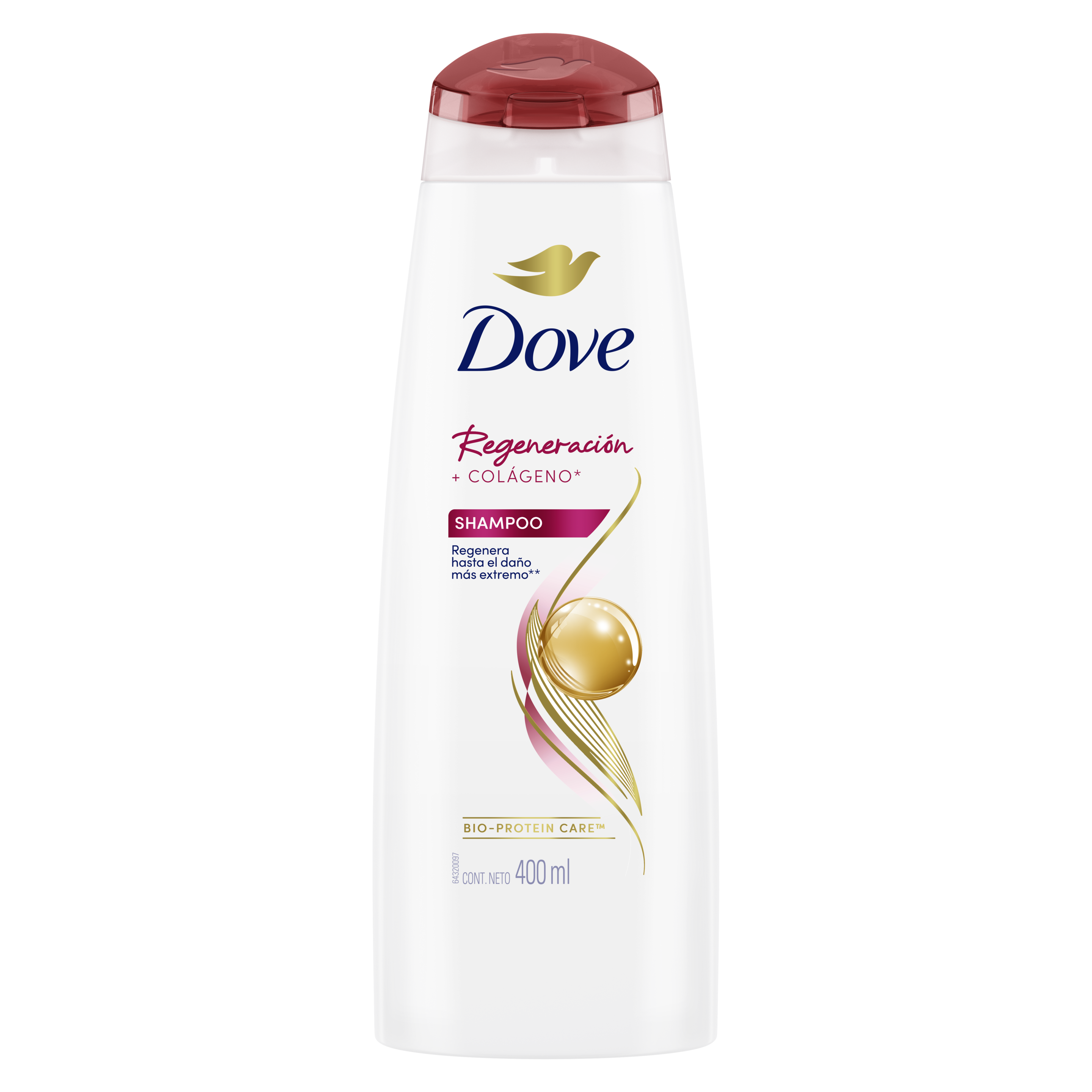 Envase de Shampoo regeneración extrema 400ml