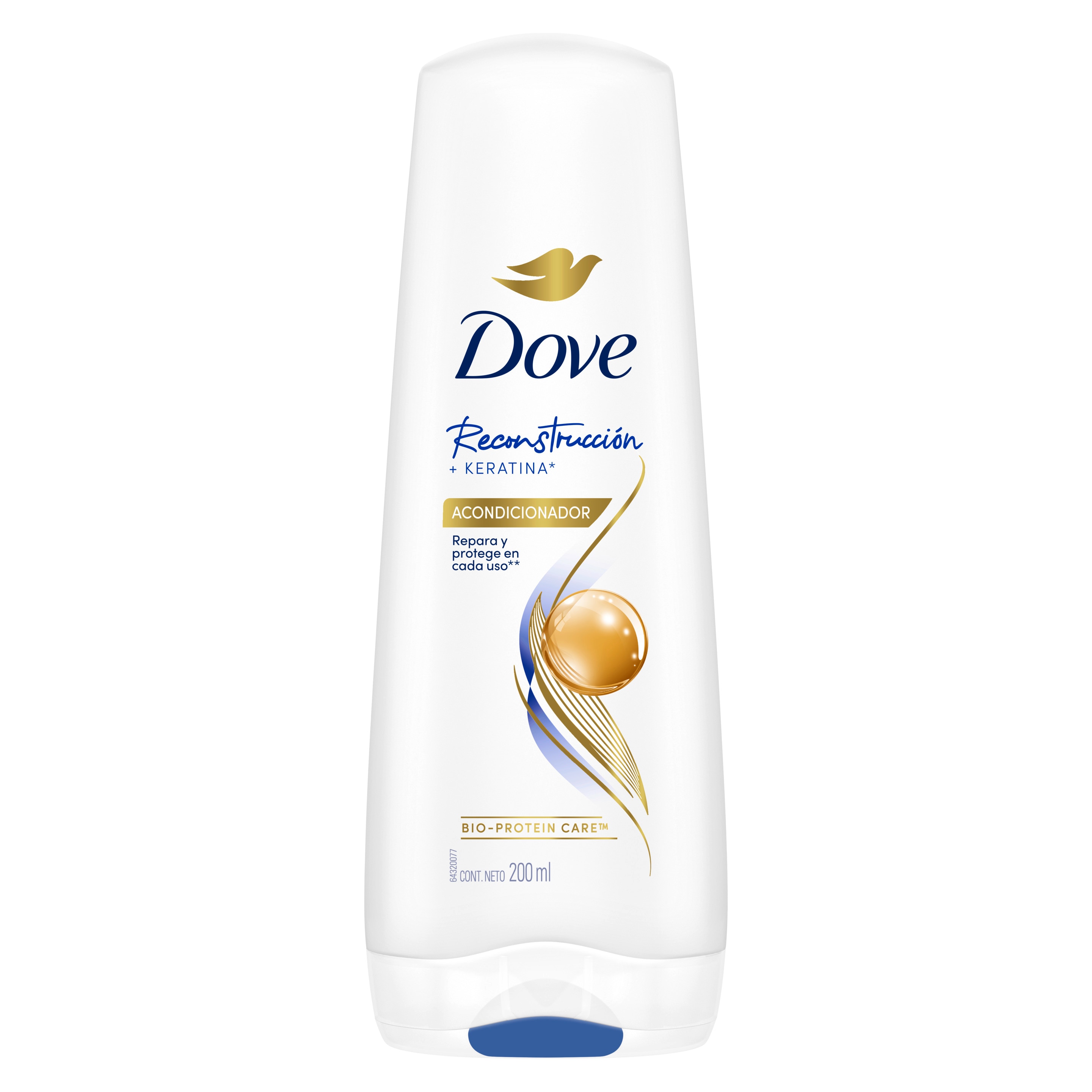 Frente de envase Dove Acondicionador reconstrucción completa 280ml