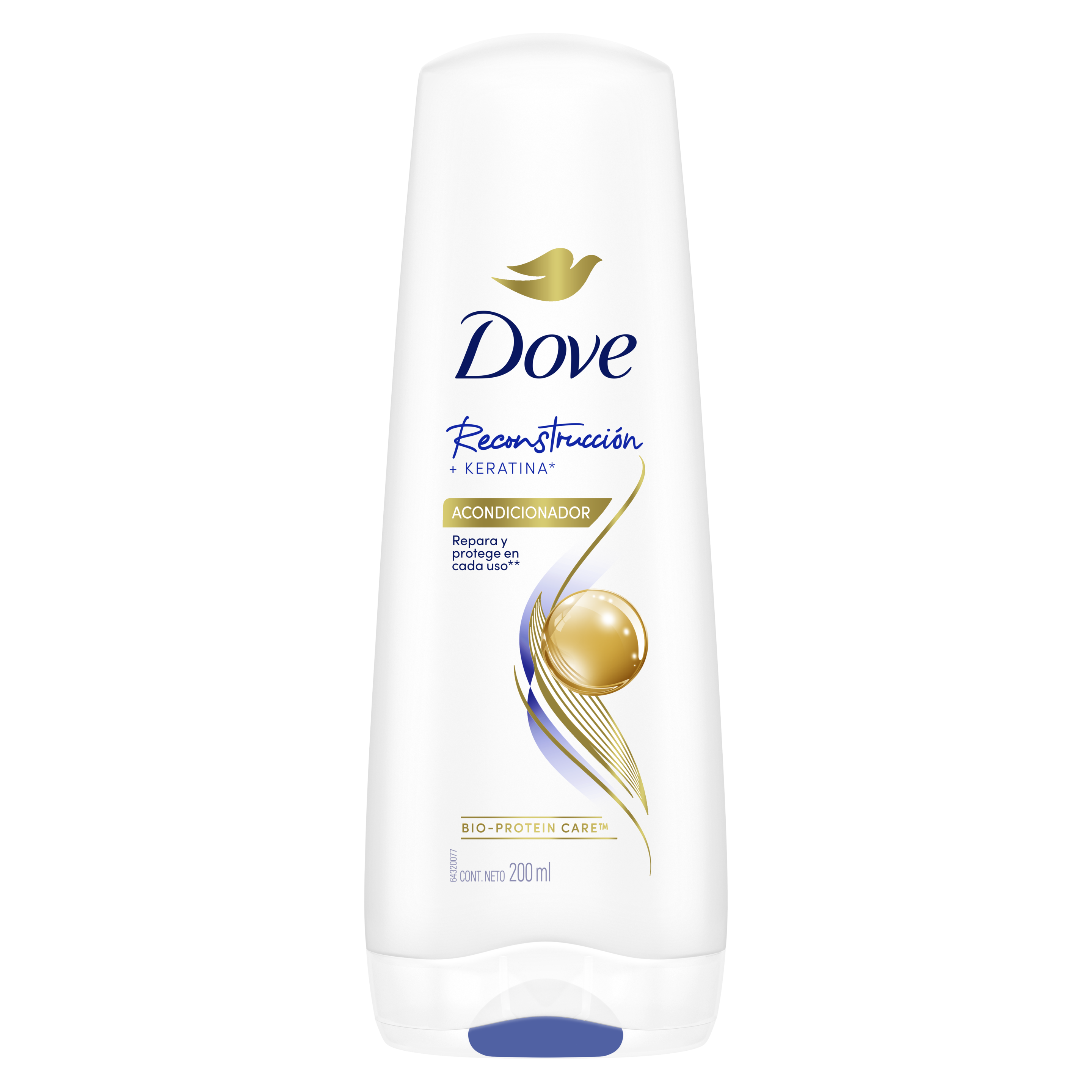 Frente de envase Dove Acondicionador reconstrucción completa 280ml