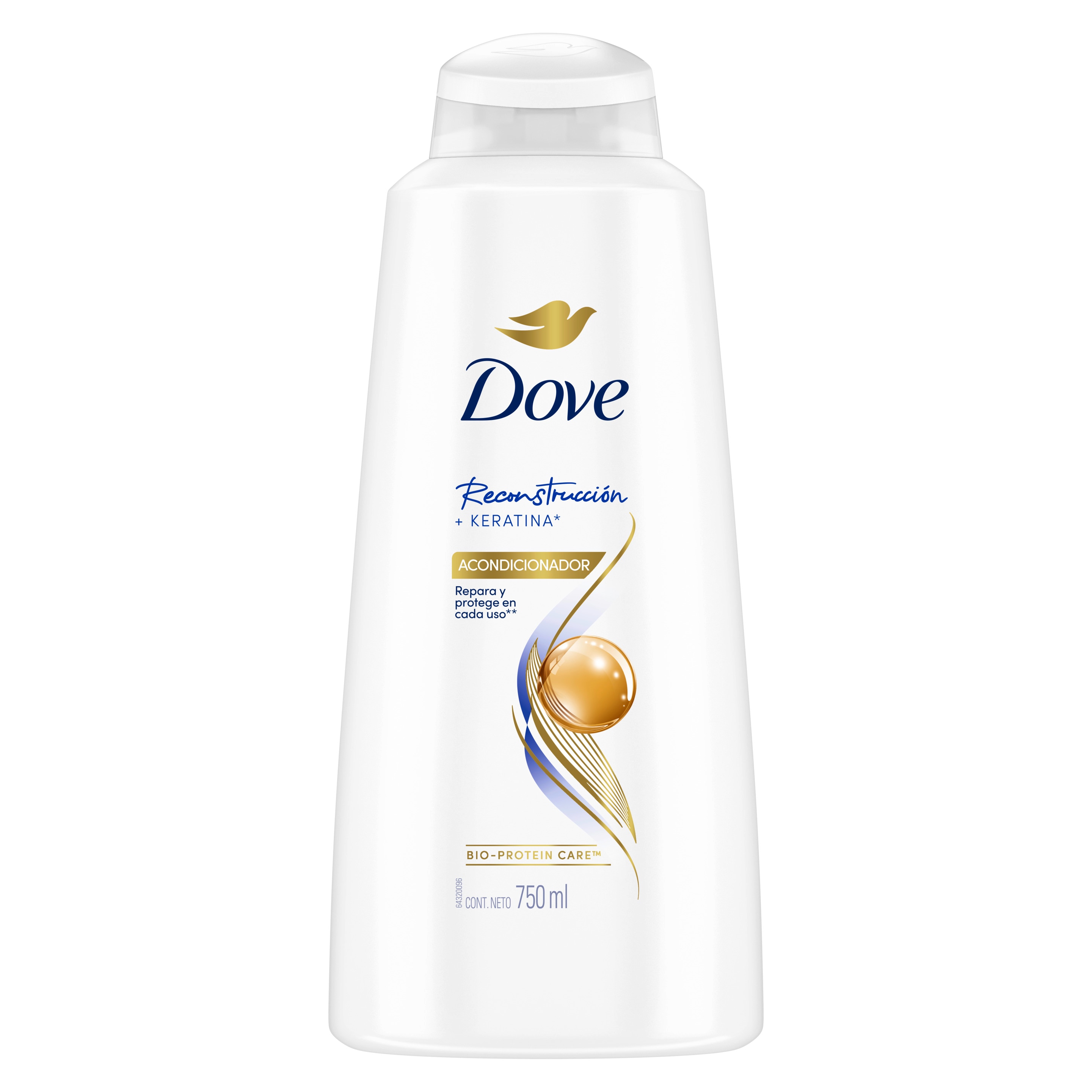 Acondicionador línea reconstrucción completa Dove de 750ml