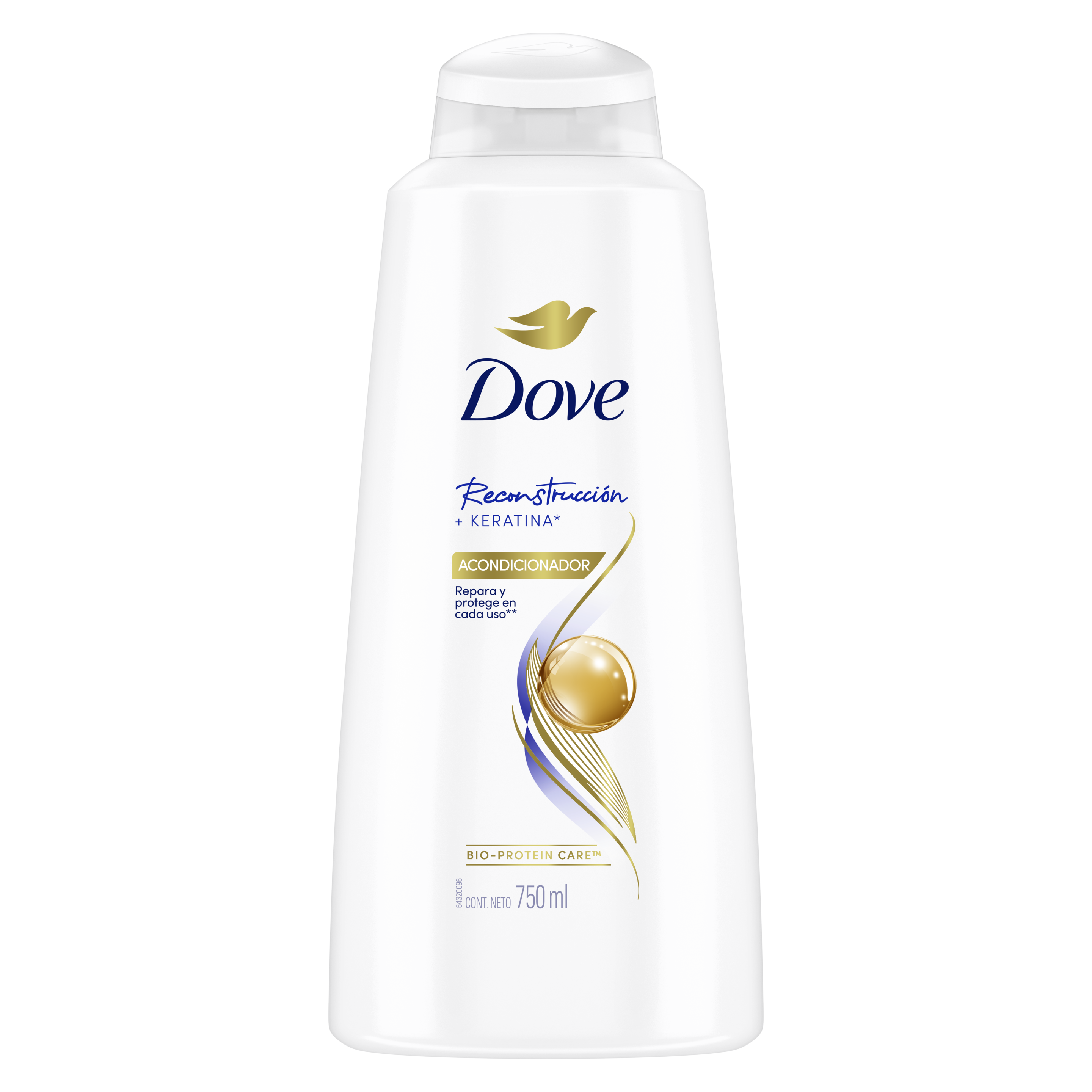 Acondicionador línea reconstrucción completa Dove de 750ml